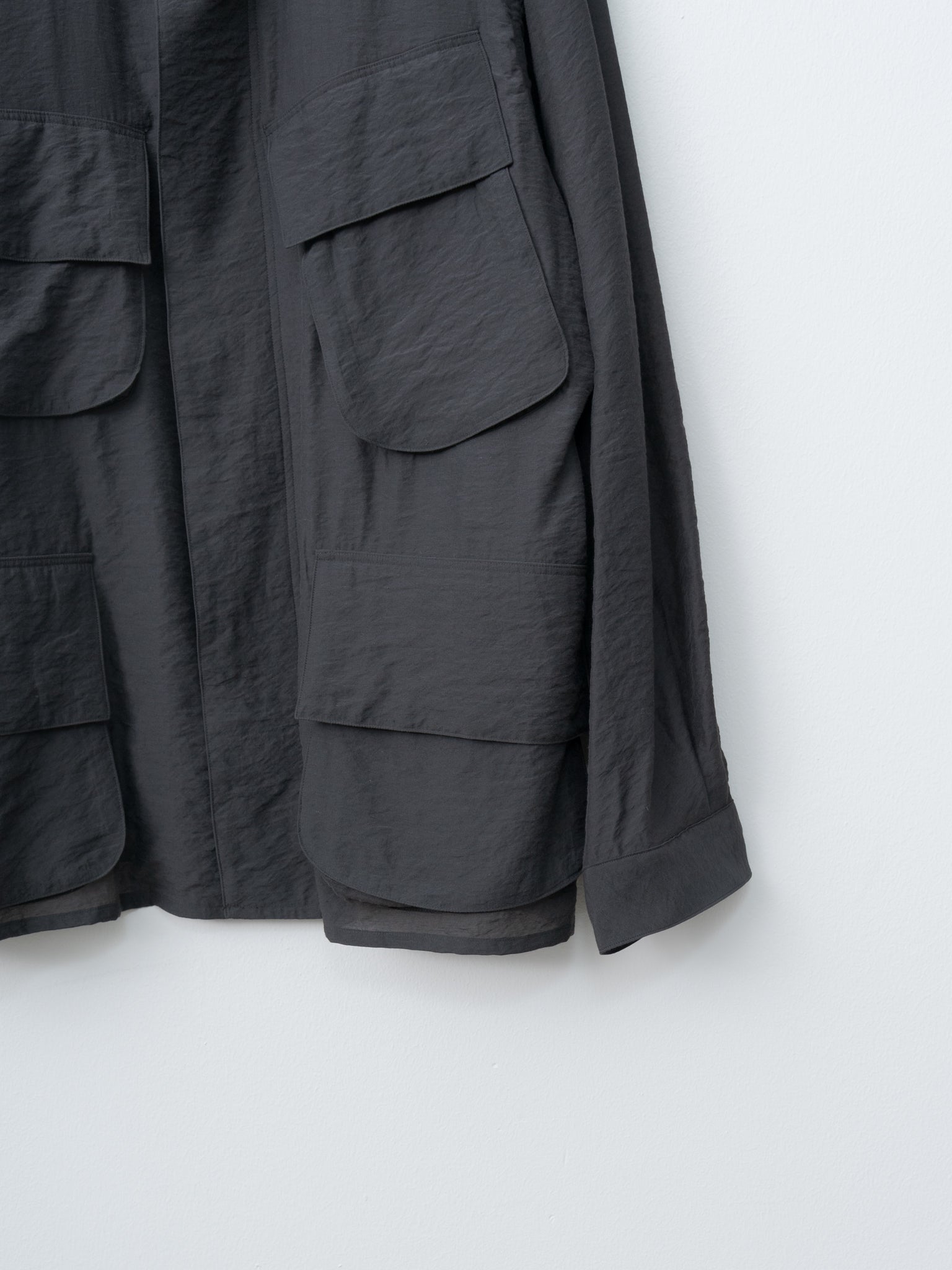 Namu Shop - Blurhms Ny-Vi-Li Beacon Jacket - Charcoal Brown