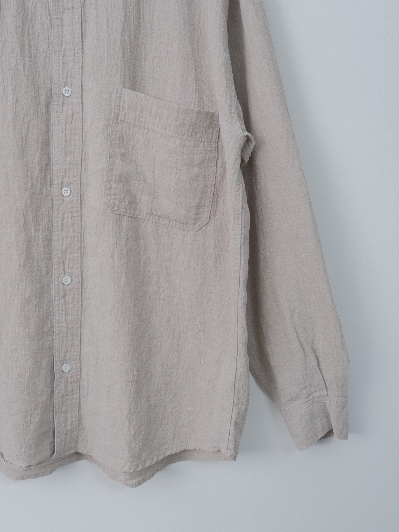 Linen Work Shirt - Natural