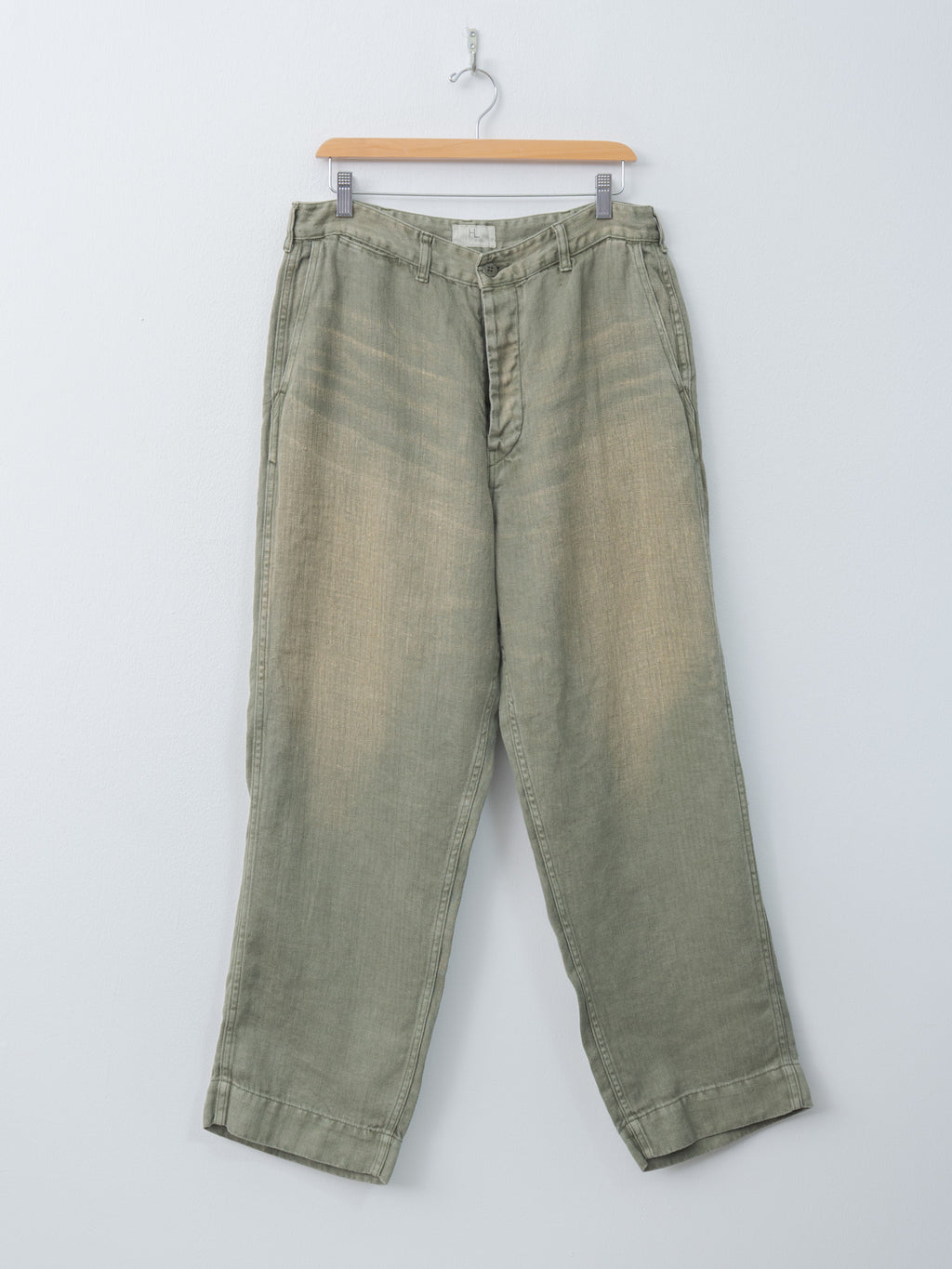 USMC HBT Linen Pants - Olive Drab