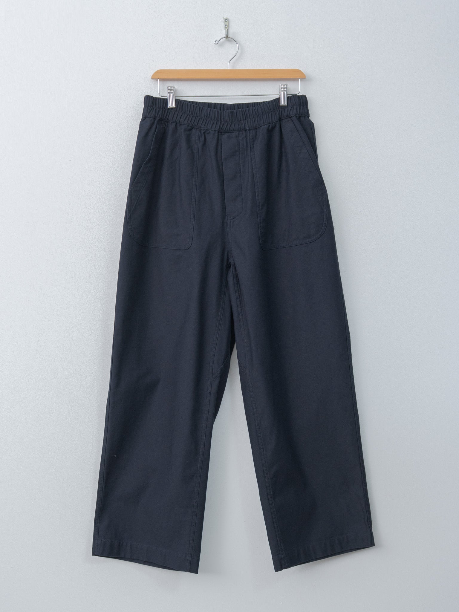 U.S. Back Satin Fatigue Easy Pants - Navy