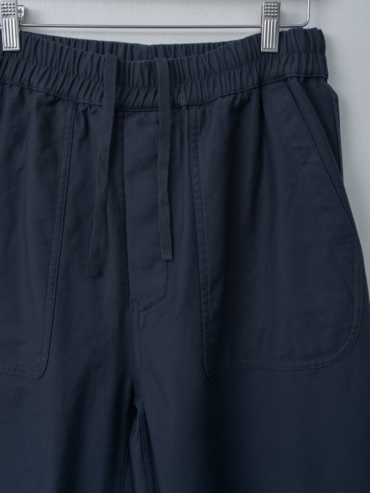 U.S. Back Satin Fatigue Easy Pants - Navy