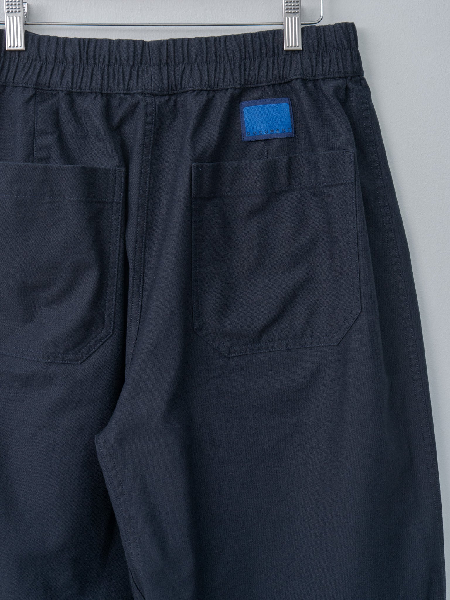 U.S. Back Satin Fatigue Easy Pants - Navy