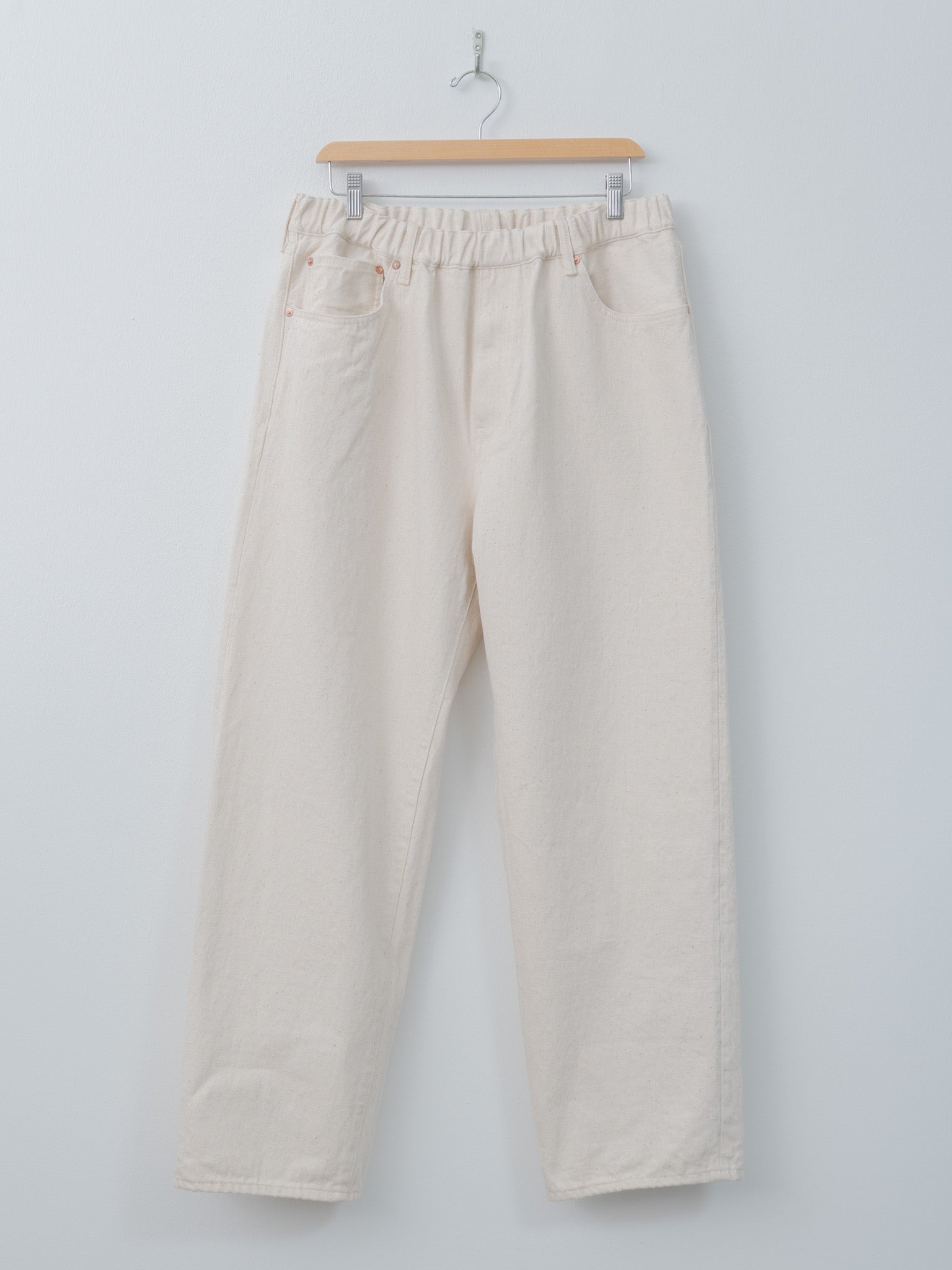 5Pocket Easy Pants - Ecru