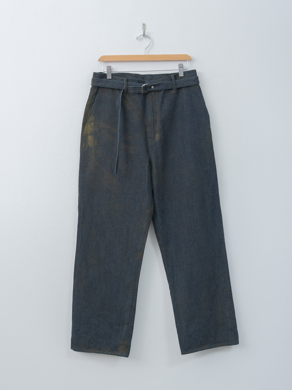 Belted Trousers - Yellow Ochre