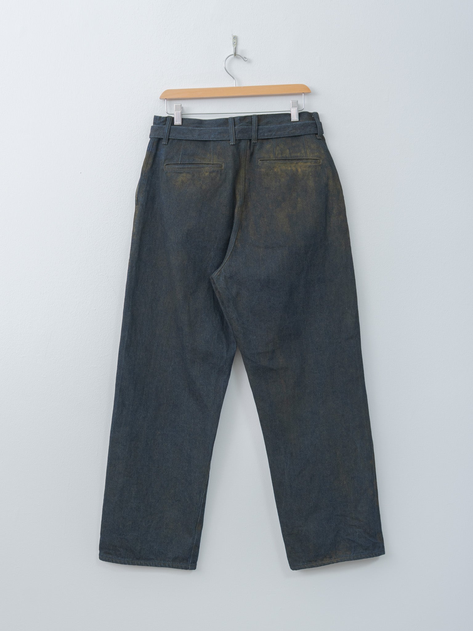 Belted Trousers - Yellow Ochre