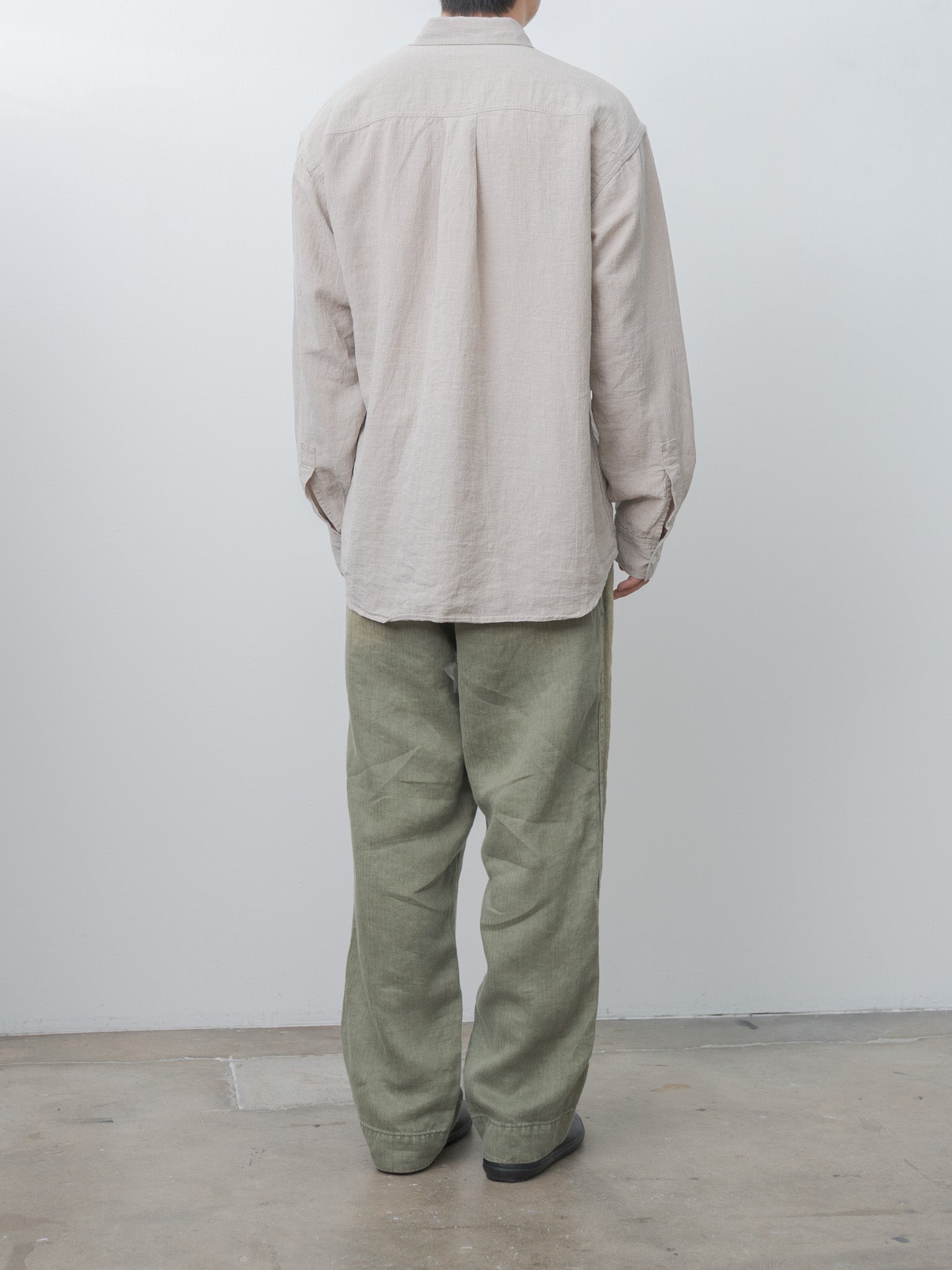 USMC HBT Linen Pants - Olive Drab