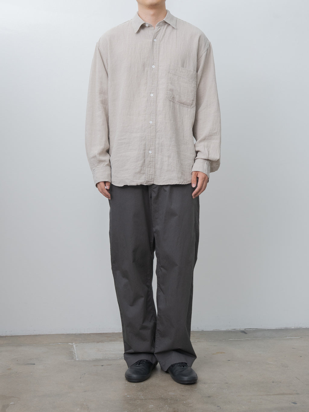 Linen Work Shirt - Natural