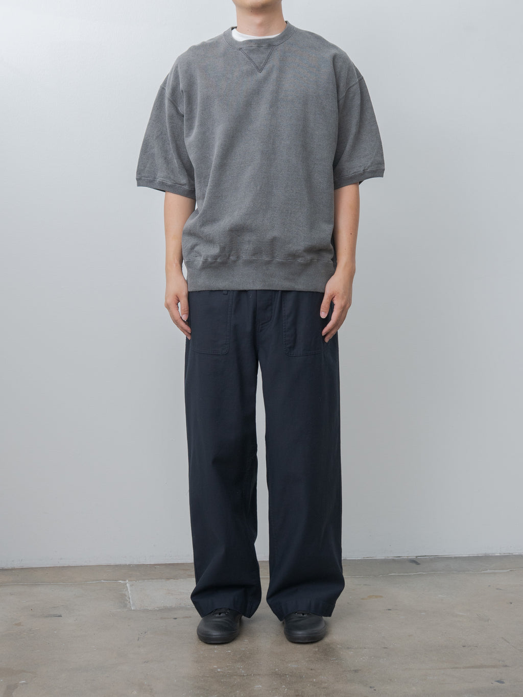 S/S Sweater - Sumi Ink