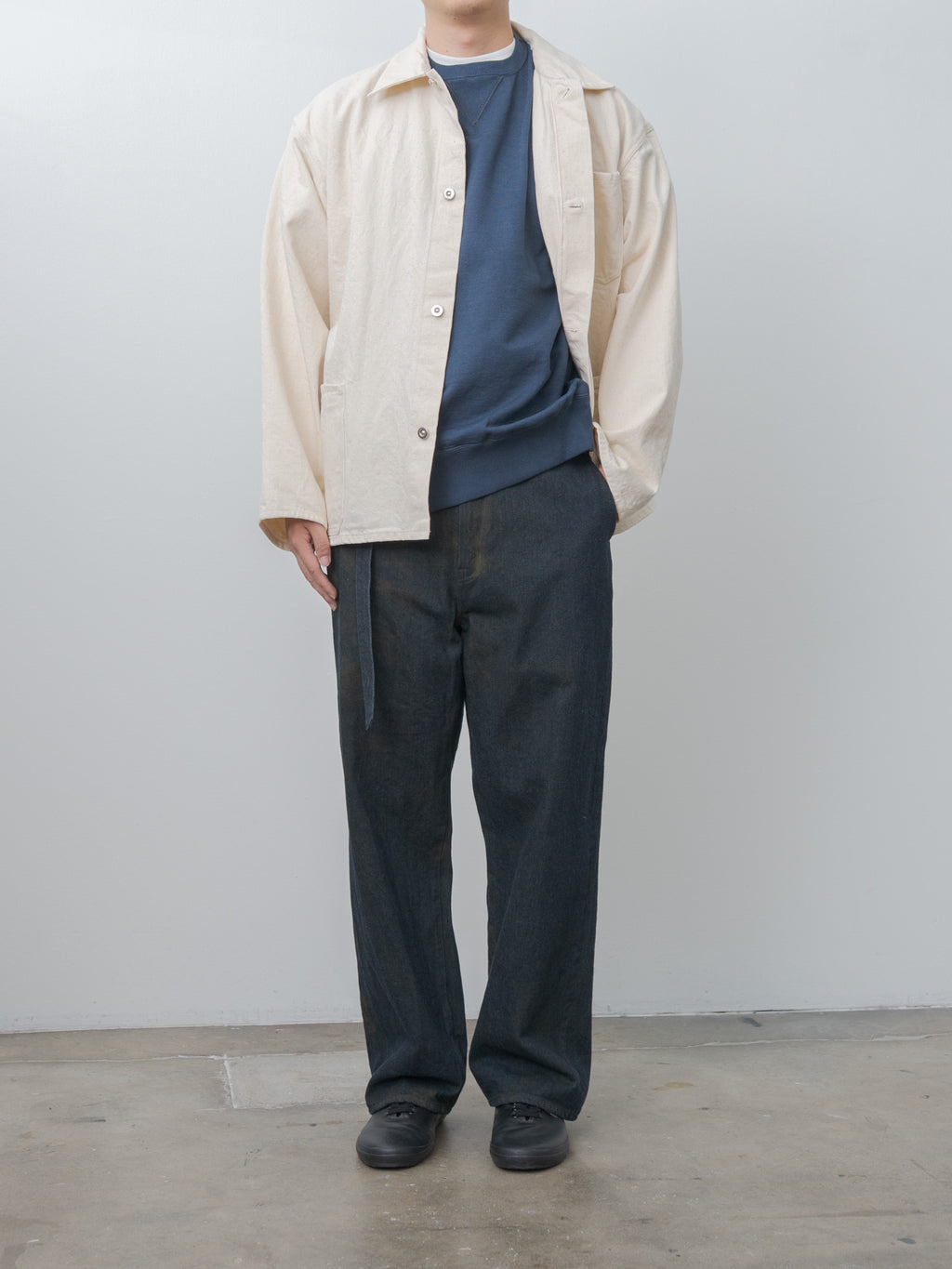 Belted Trousers - Yellow Ochre