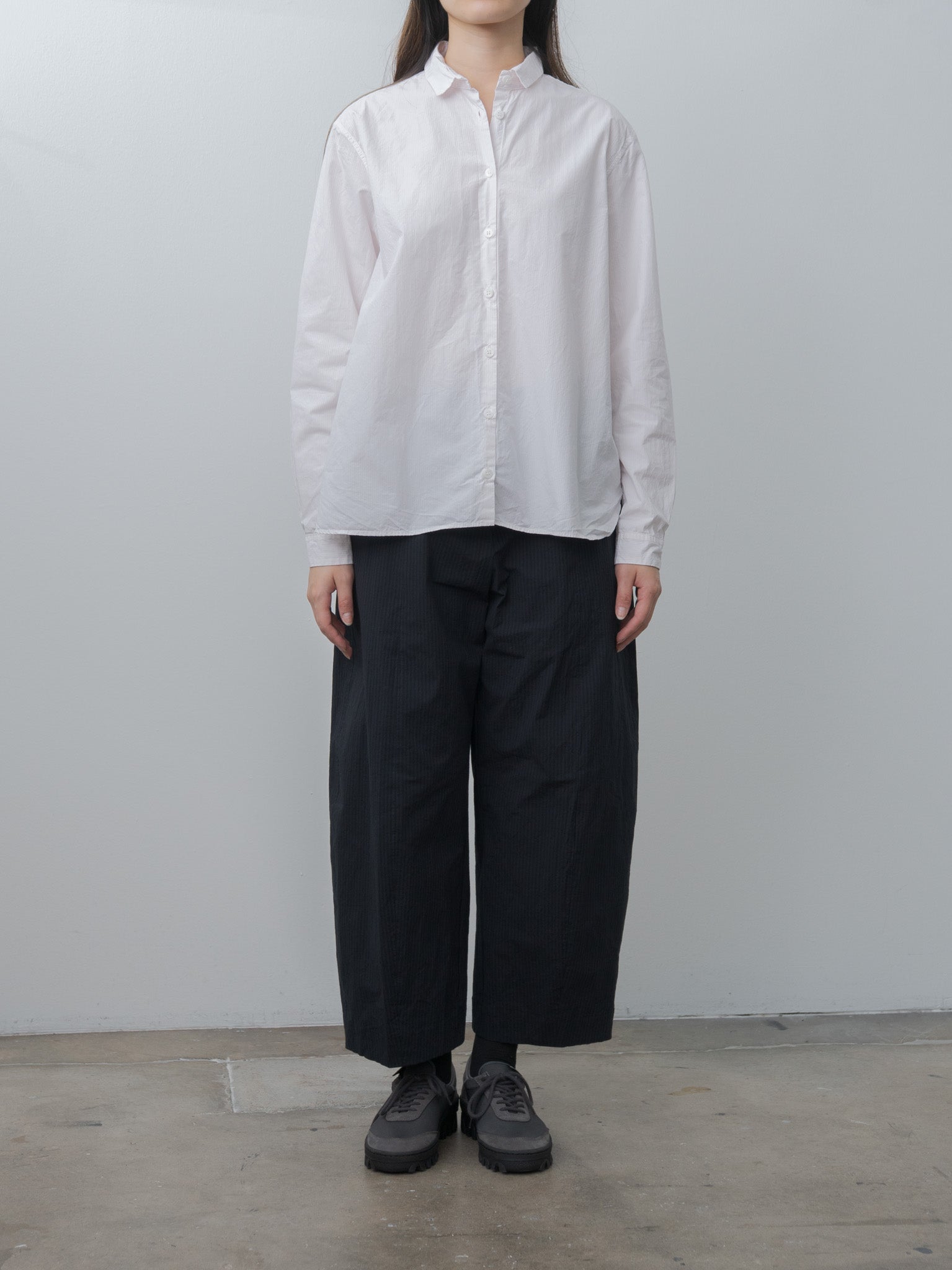 Loose Tyrol Shirt - Pink Stripe
