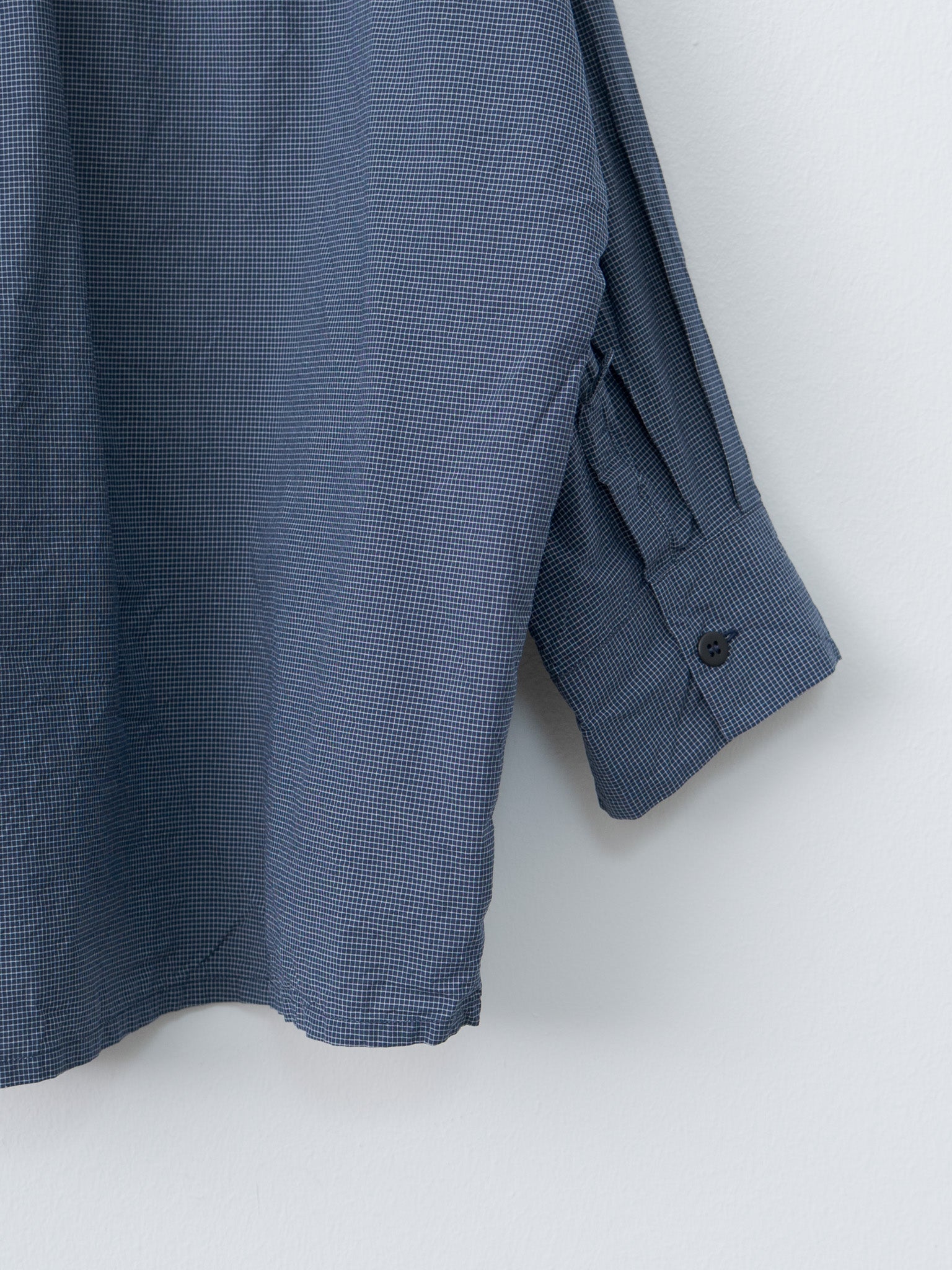 Namu Shop - Bergfabel Claudia Shirt - Navy Micro Check
