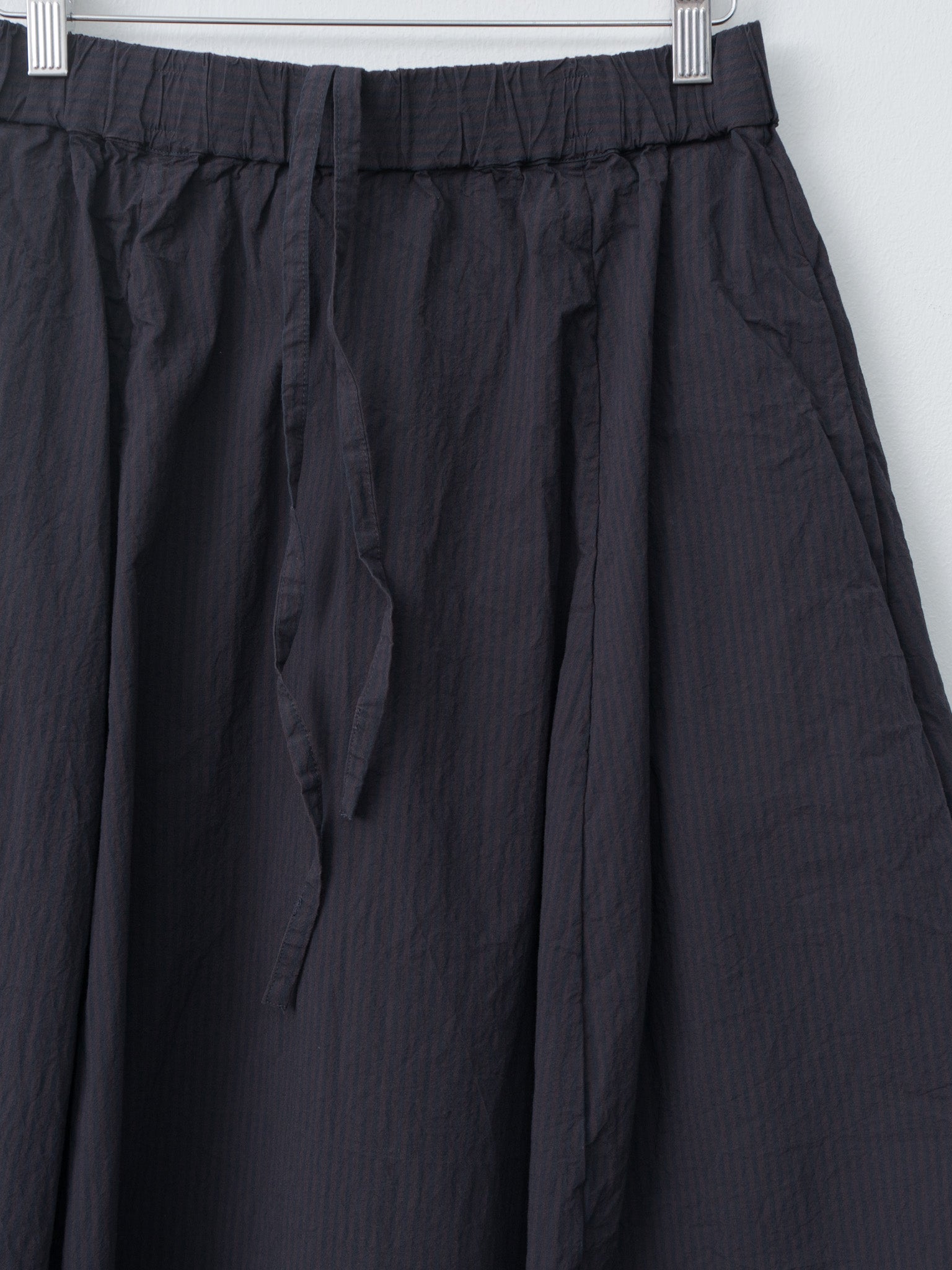Namu Shop - Bergfabel Carla Skirt - Burgundy/Navy Stripe