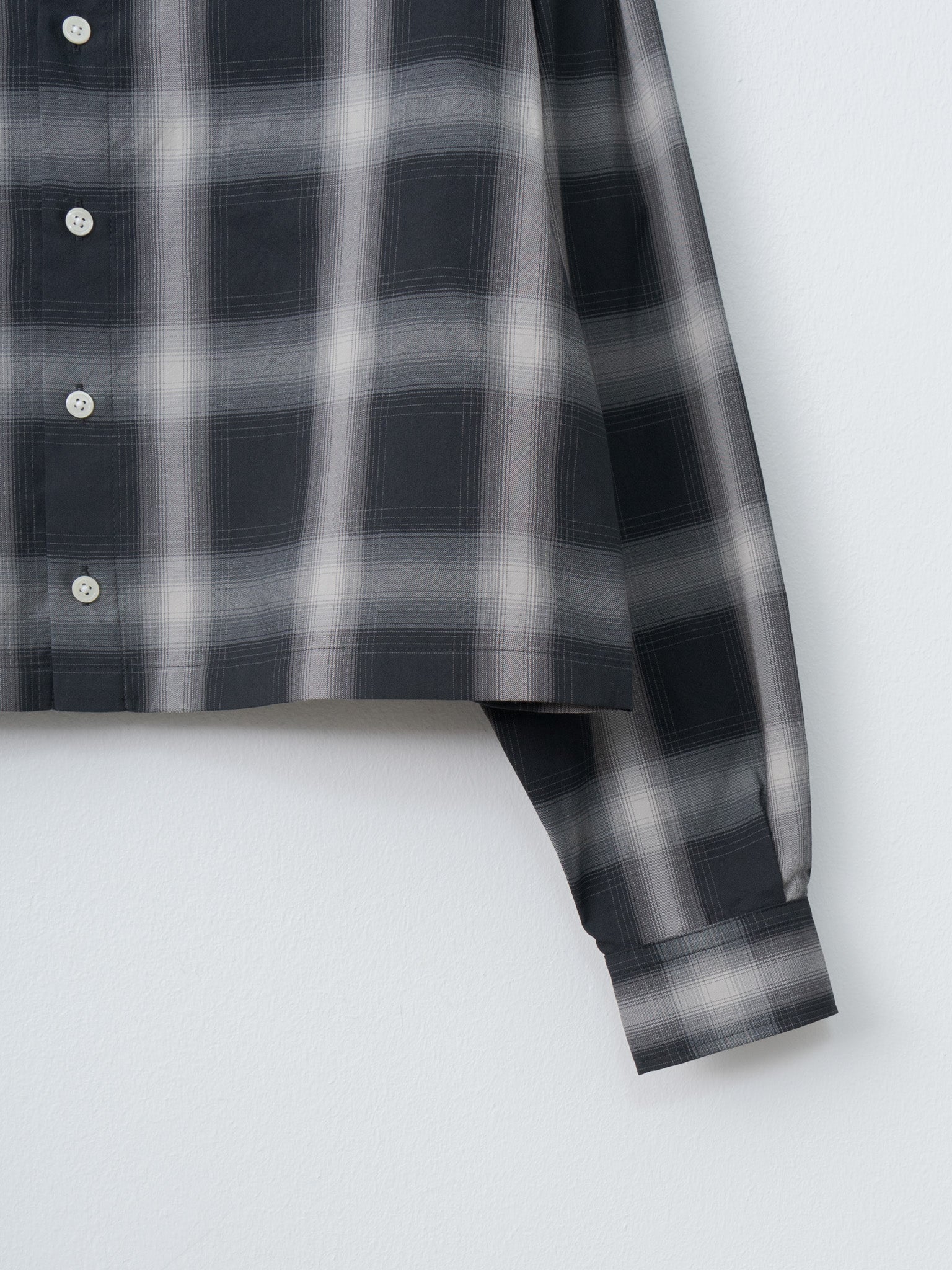 Namu Shop - Nicholson & Nicholson Sara-W Shirt - Gray Check