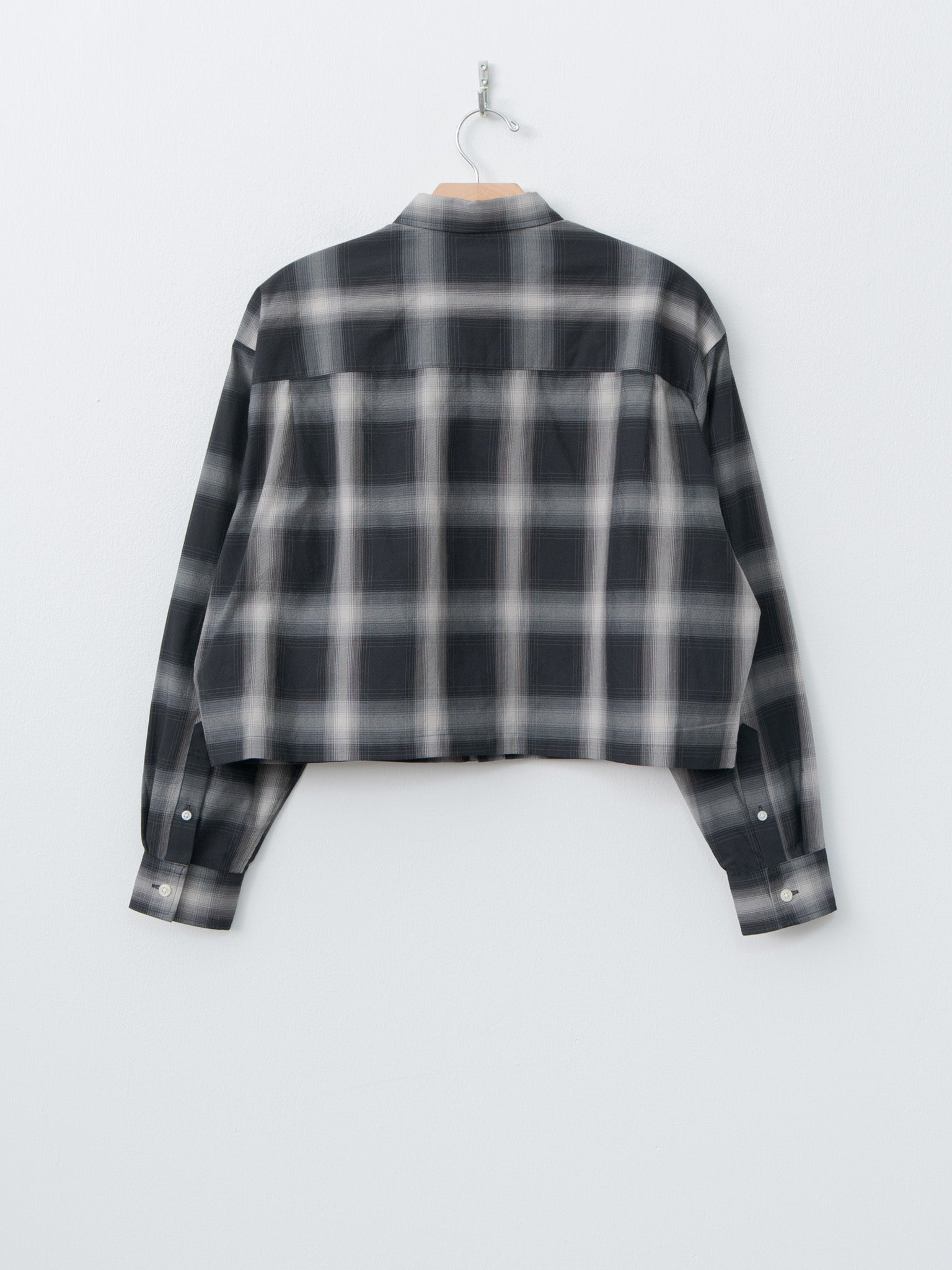 Namu Shop - Nicholson & Nicholson Sara-W Shirt - Gray Check