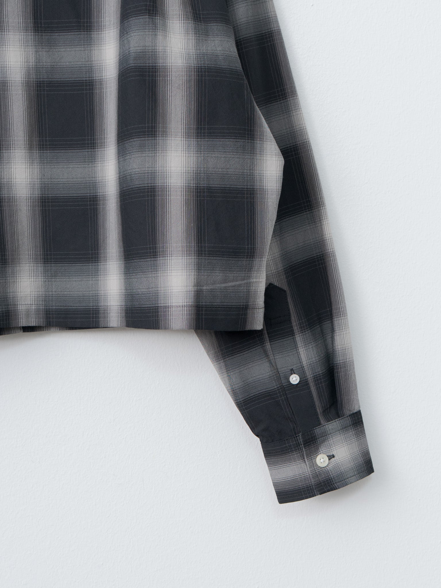 Namu Shop - Nicholson & Nicholson Sara-W Shirt - Gray Check