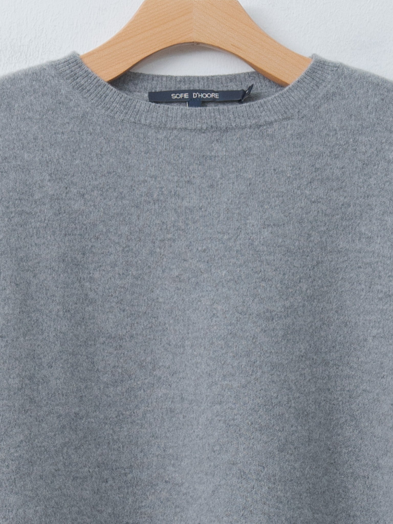 Namu Shop - Sofie D'Hoore MILES Sweater - Mid Gray Melange