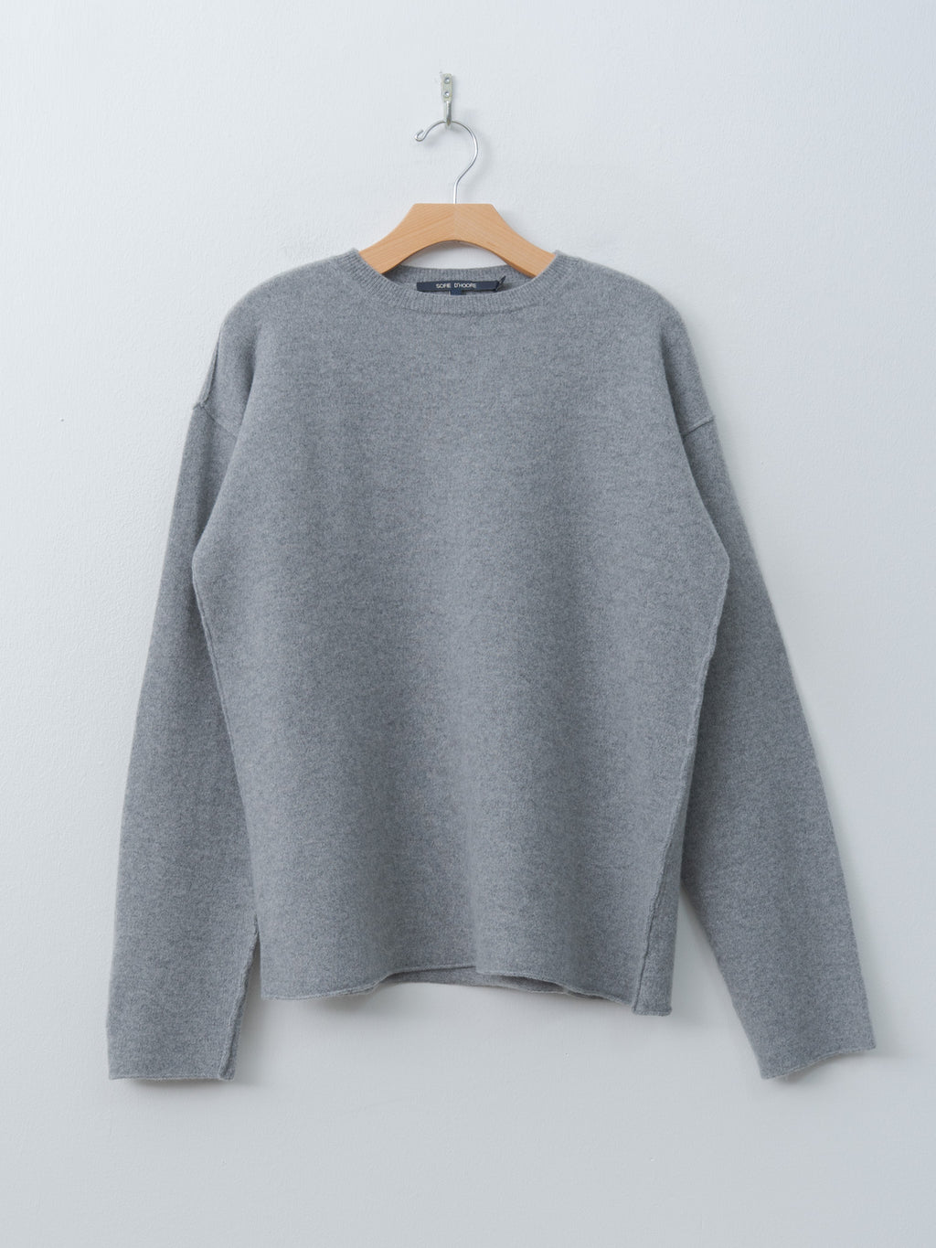 Namu Shop - Sofie D'Hoore MILES Sweater YCOM - Mid Gray Melange