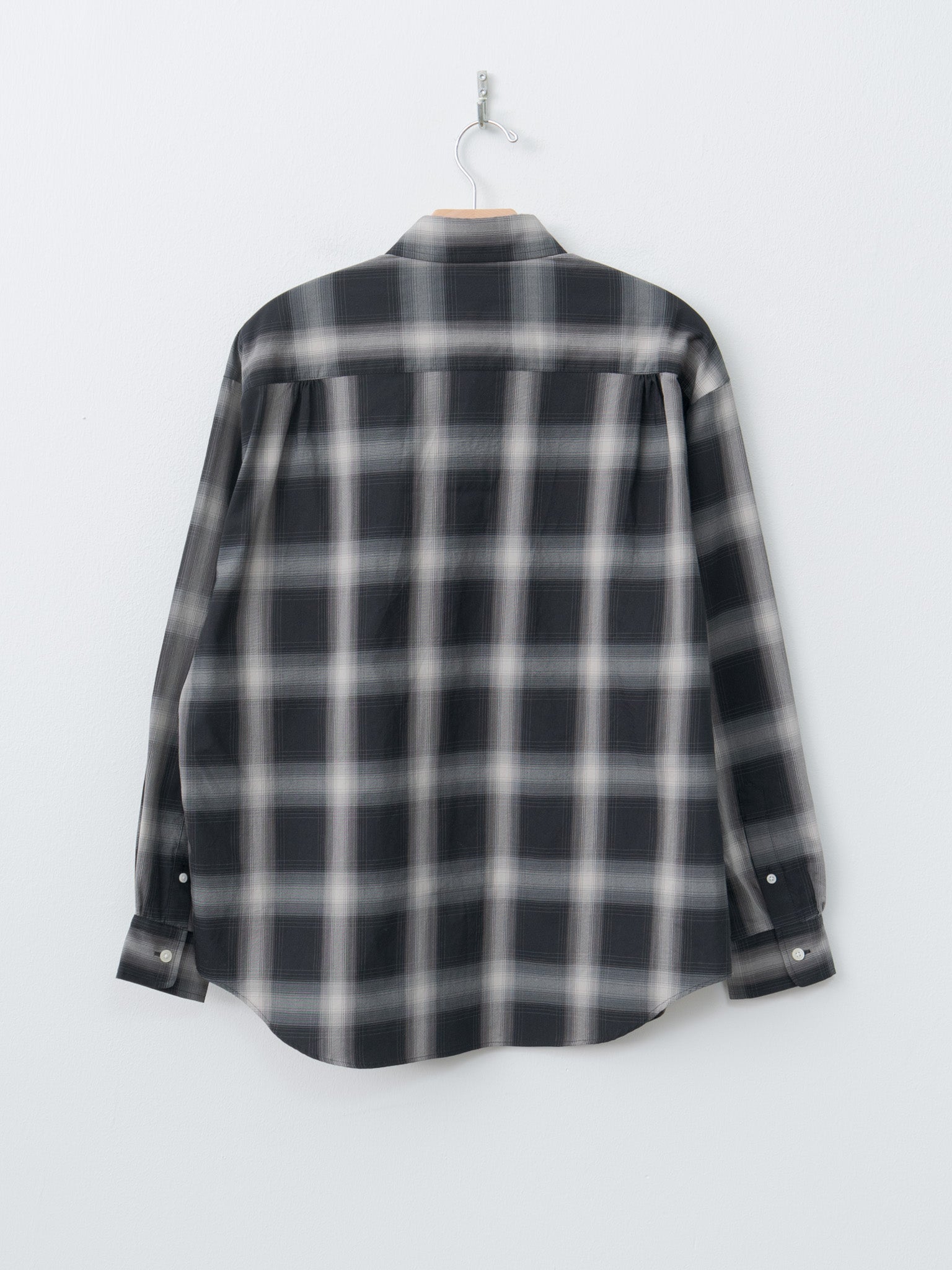 Namu Shop - Nicholson & Nicholson Kay-W Shirt - Gray Check
