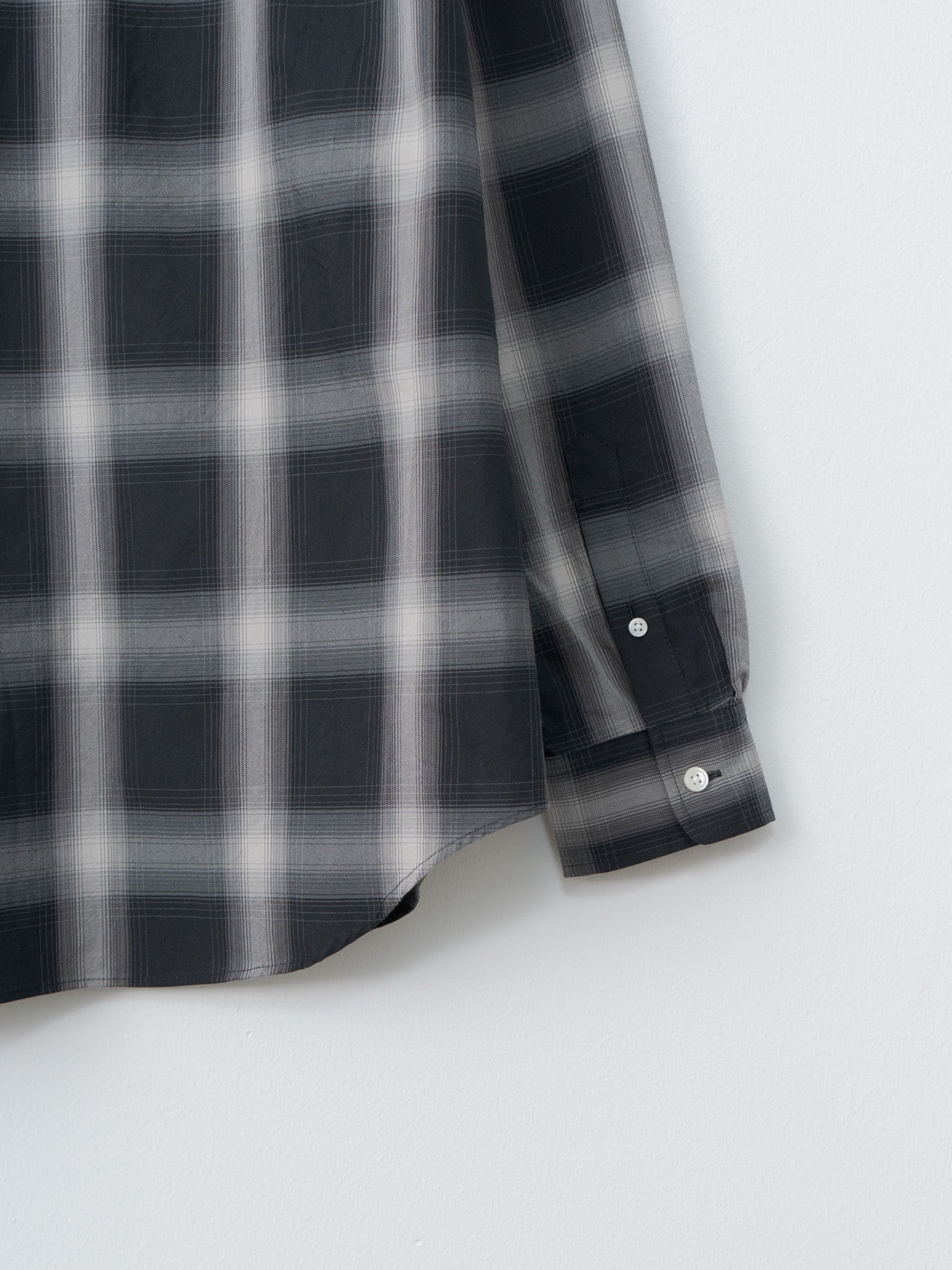 Namu Shop - Nicholson & Nicholson Kay-W Shirt - Gray Check