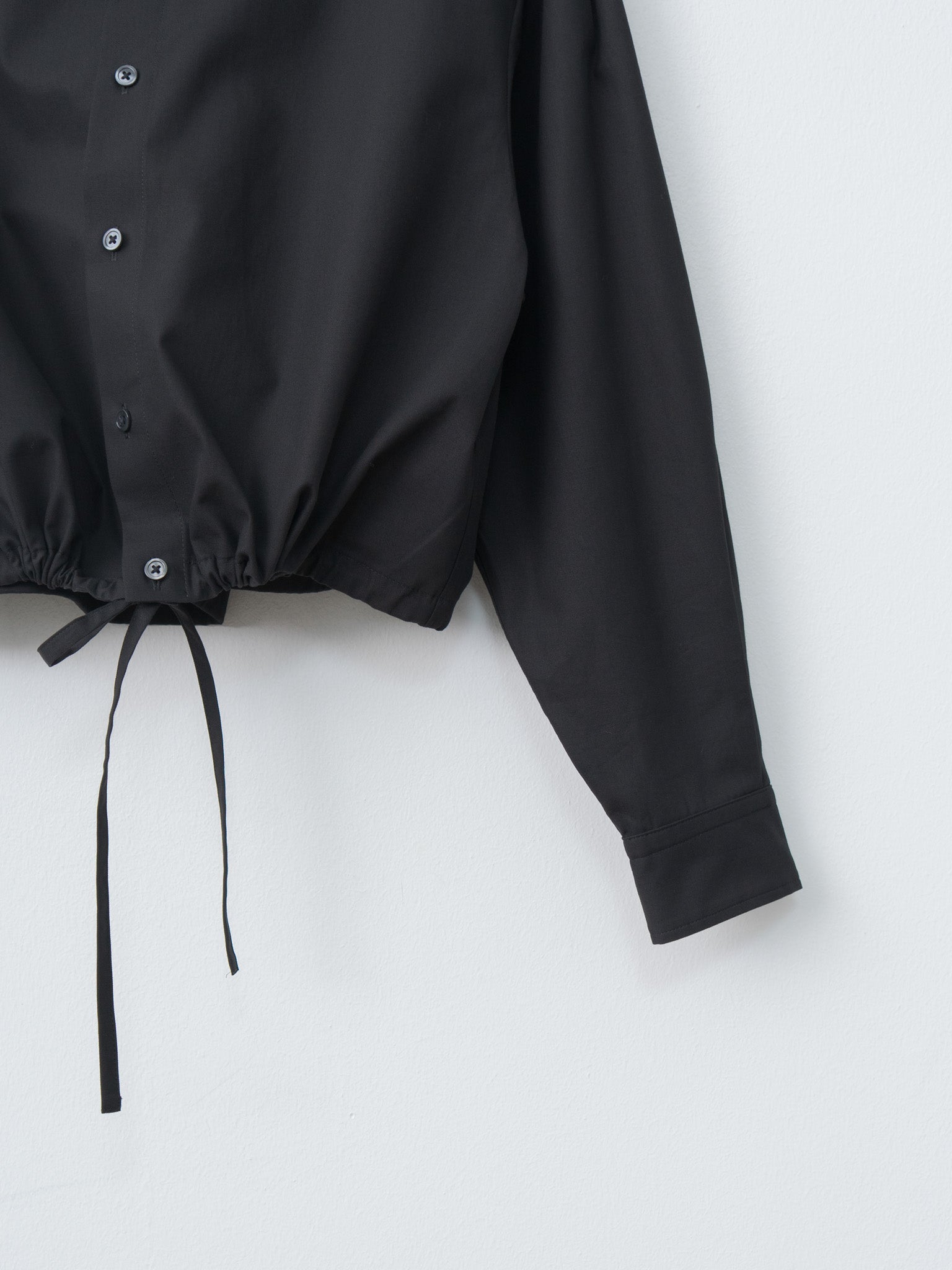 Namu Shop - Nicholson & Nicholson Allie-Twill Shirt - Black