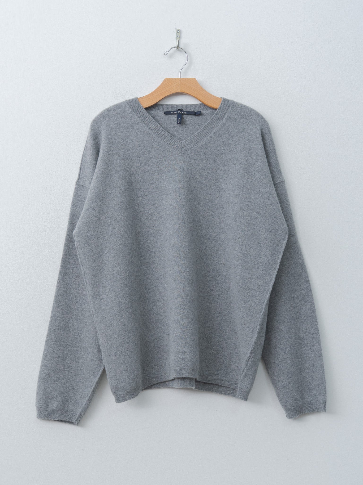 Namu Shop - Sofie D'Hoore MAURICE Sweater - Mid Gray Melange