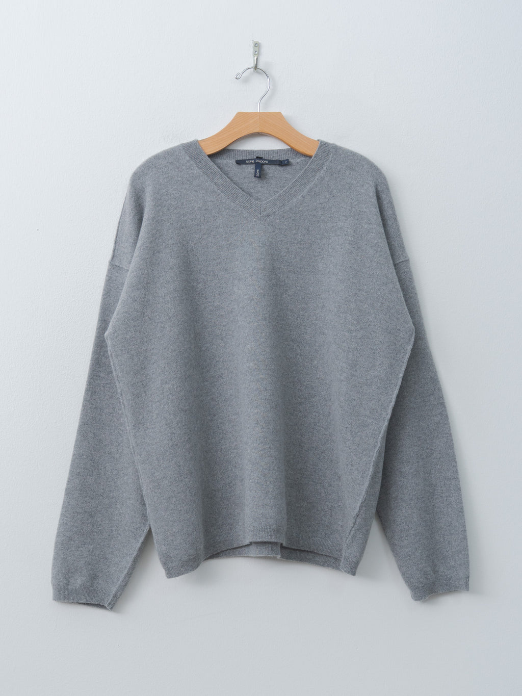 Namu Shop - Sofie D'Hoore MAURICE Sweater YCOM - Mid Gray Melange