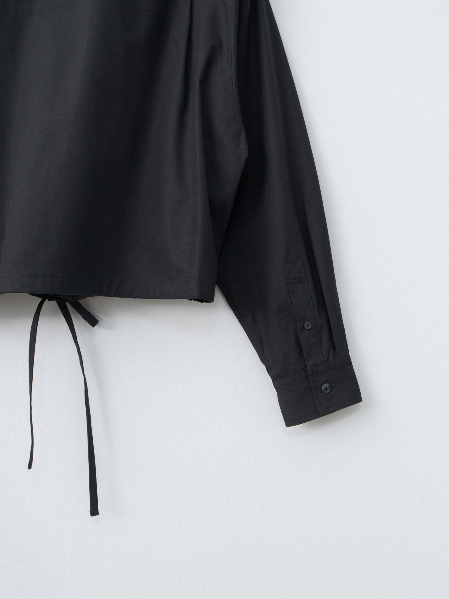 Namu Shop - Nicholson & Nicholson Allie-Twill Shirt - Black