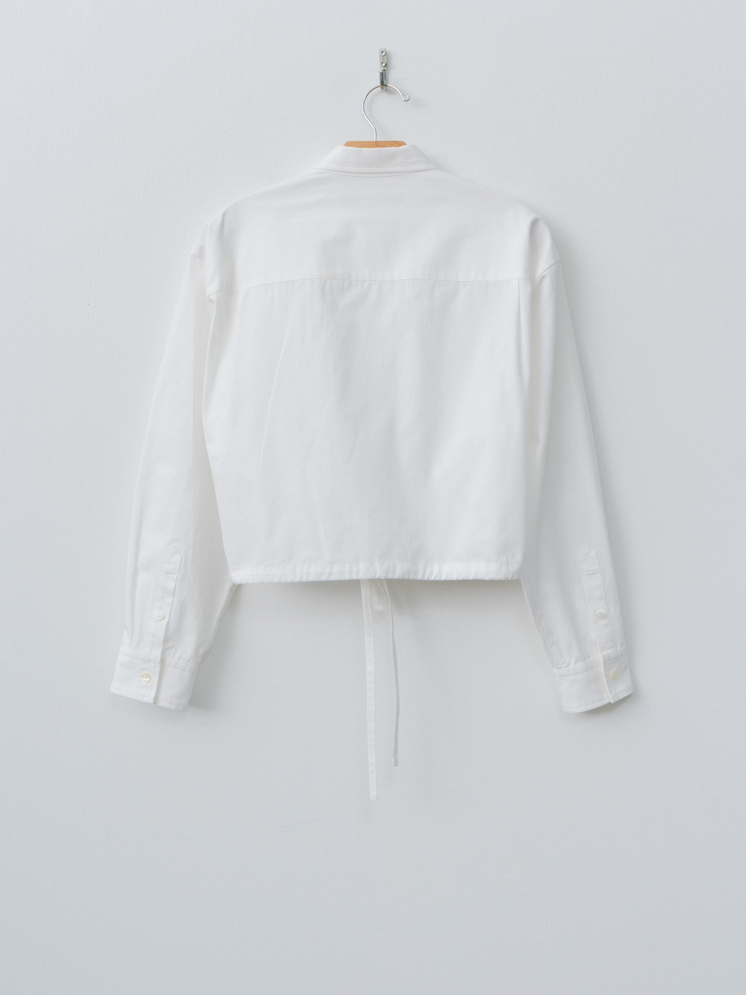 Namu Shop - Nicholson & Nicholson Allie-Twill Shirt - White