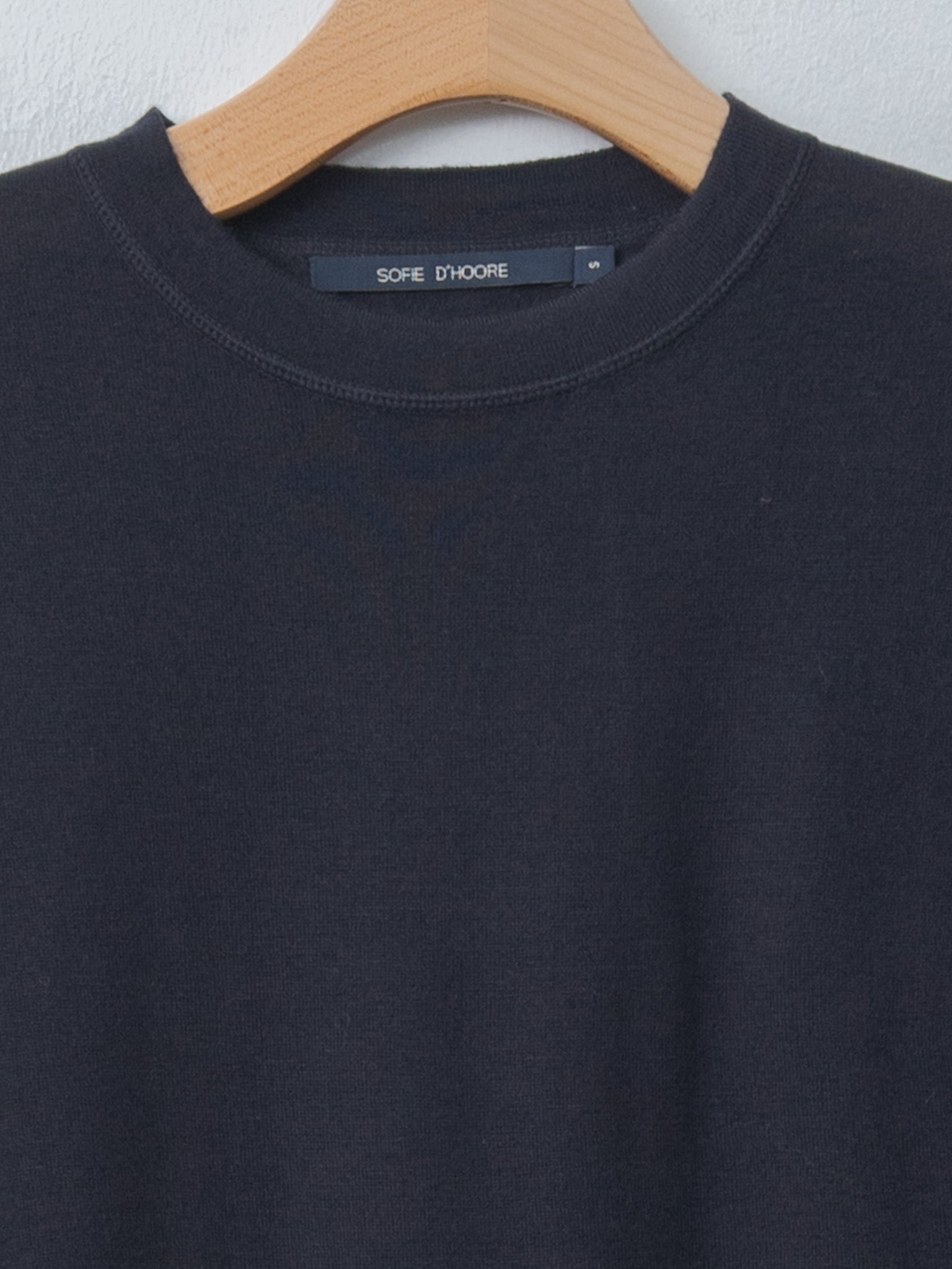 Namu Shop - Sofie D'Hoore MARTA Merino Wool Tee - Midnight