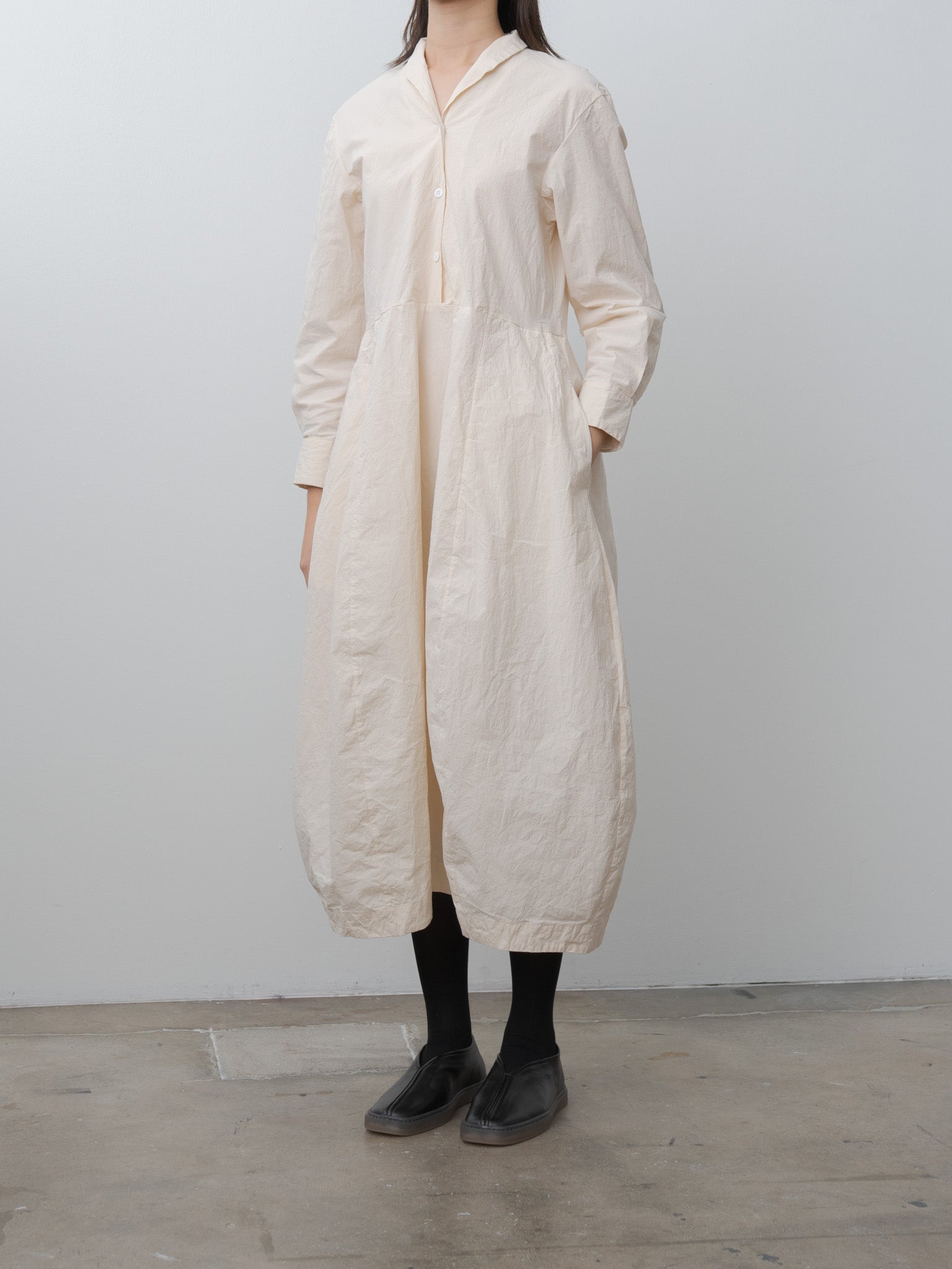 Namu Shop - Bergfabel Letty Dress L/S - Off White