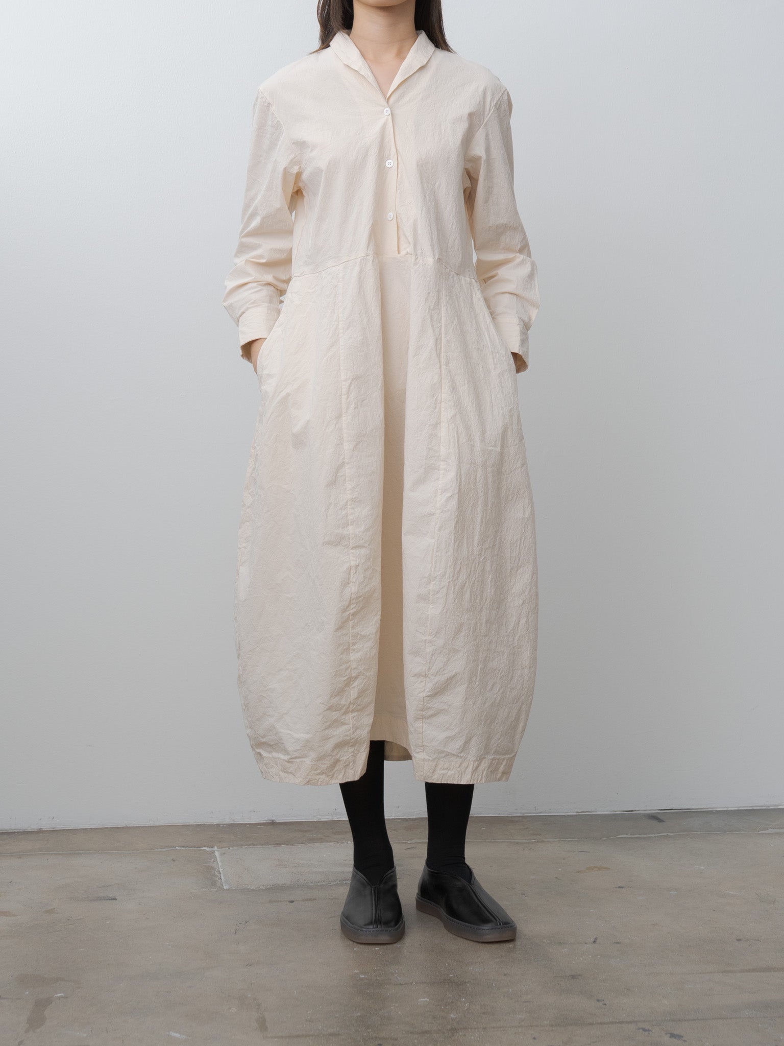 Namu Shop - Bergfabel Letty Dress L/S - Off White