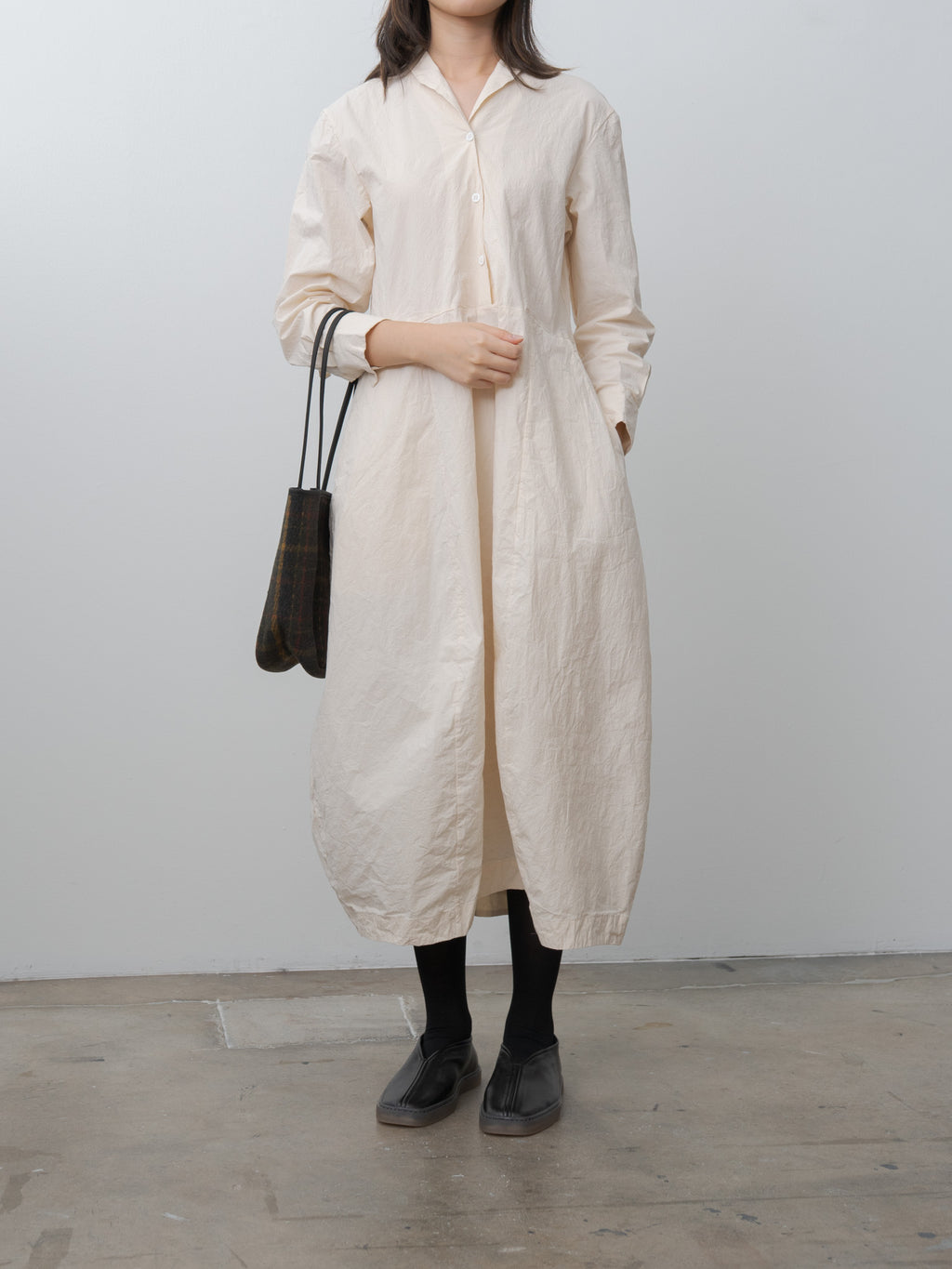 Namu Shop - Bergfabel Letty Dress L/S - Off White
