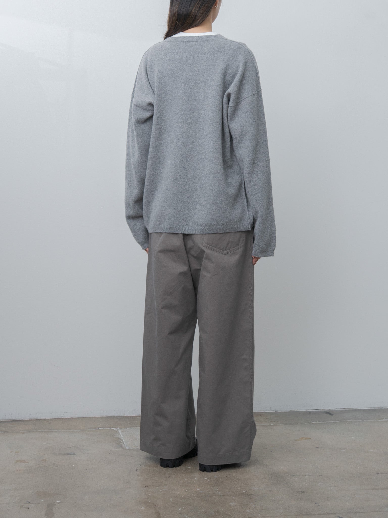 Namu Shop - Sofie D'Hoore MAURICE Sweater - Mid Gray Melange