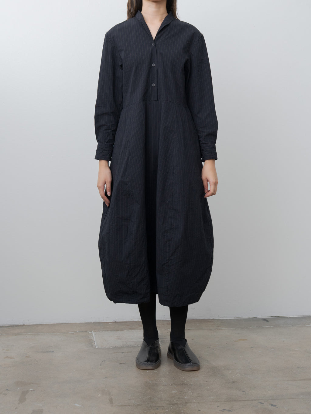 Namu Shop - Bergfabel Letty Dress L/S - Pinstripe
