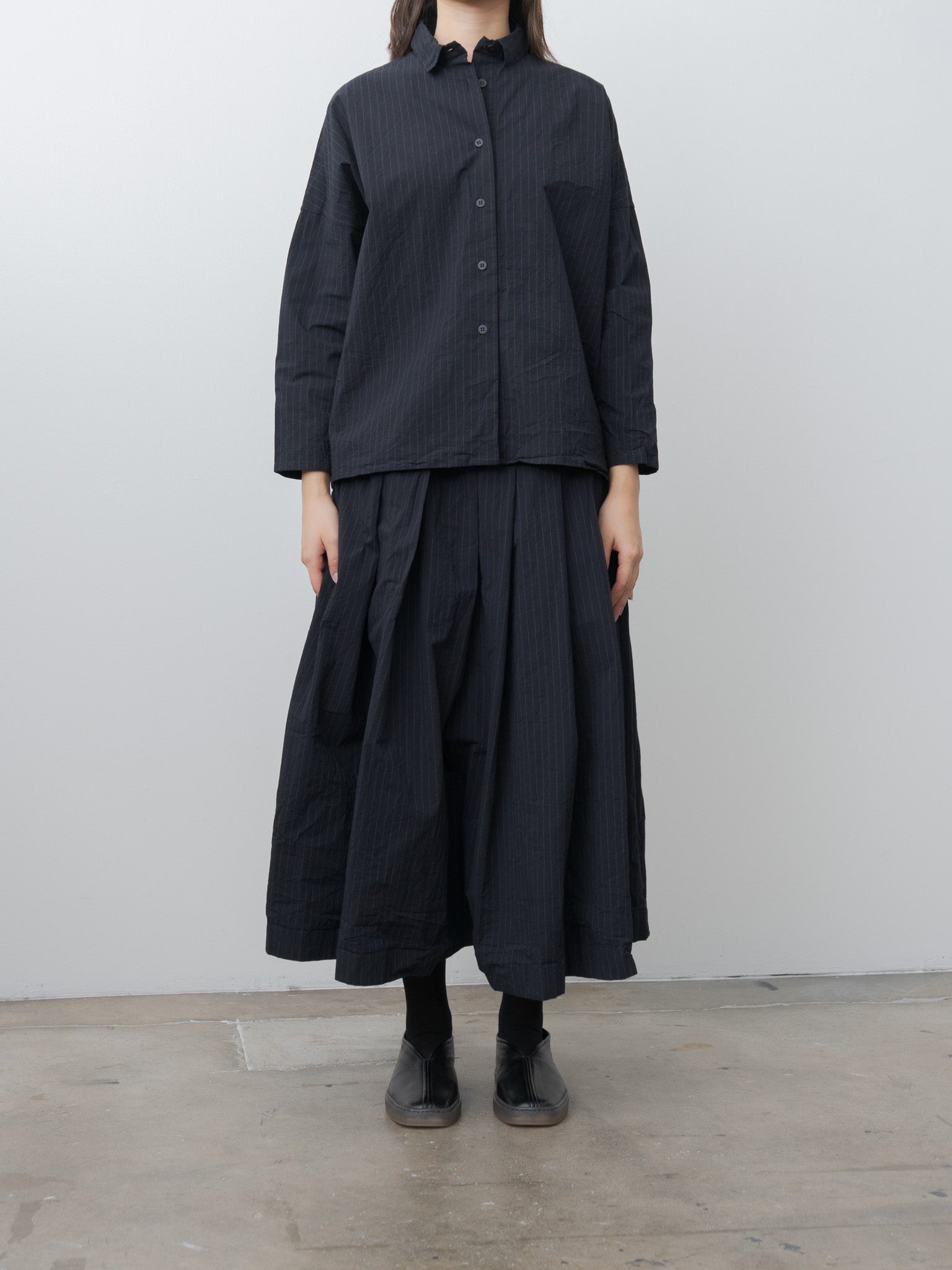 Namu Shop - Bergfabel Tina Shirt - Pinstripe