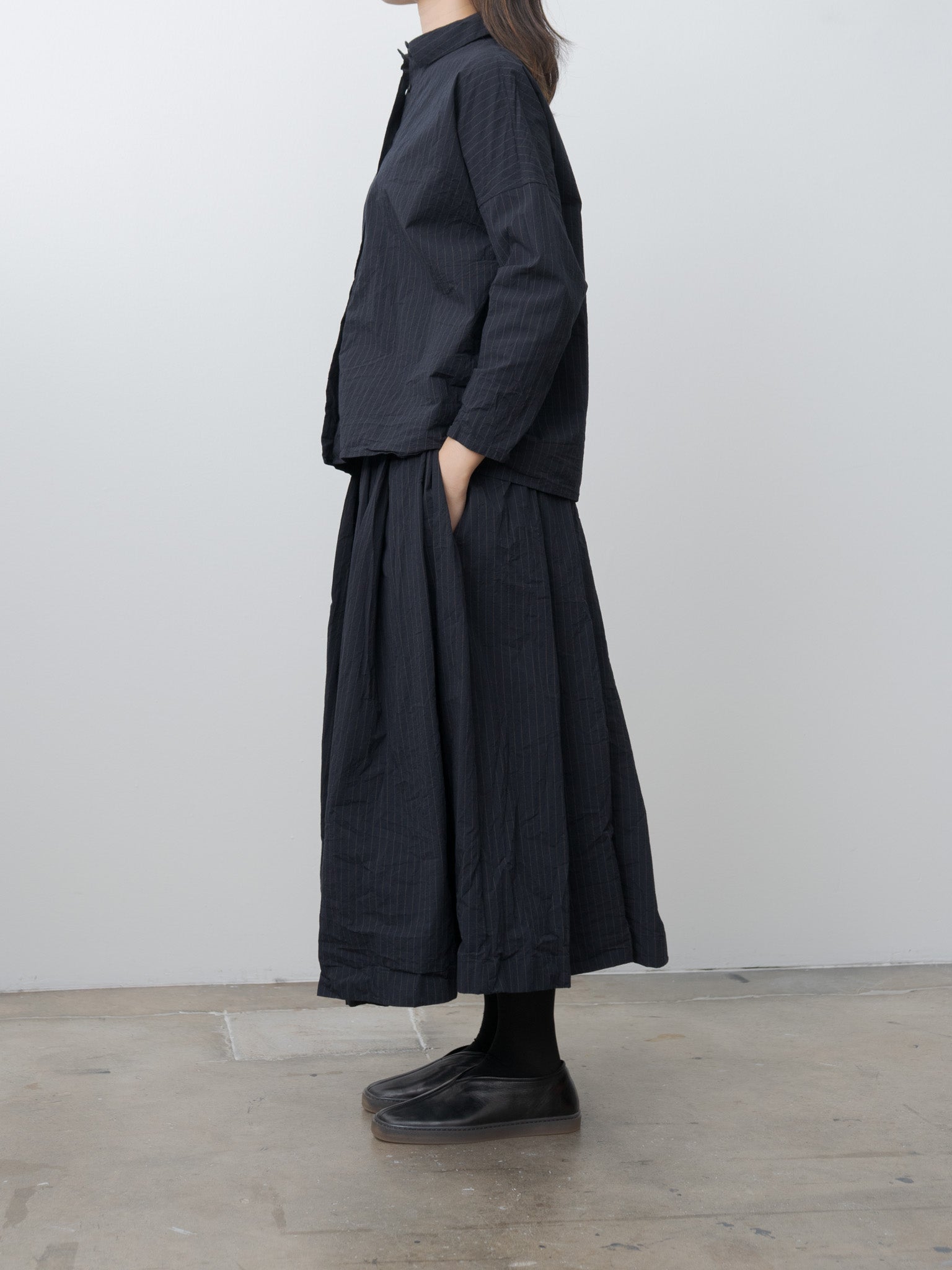 Namu Shop - Bergfabel Tina Shirt - Pinstripe