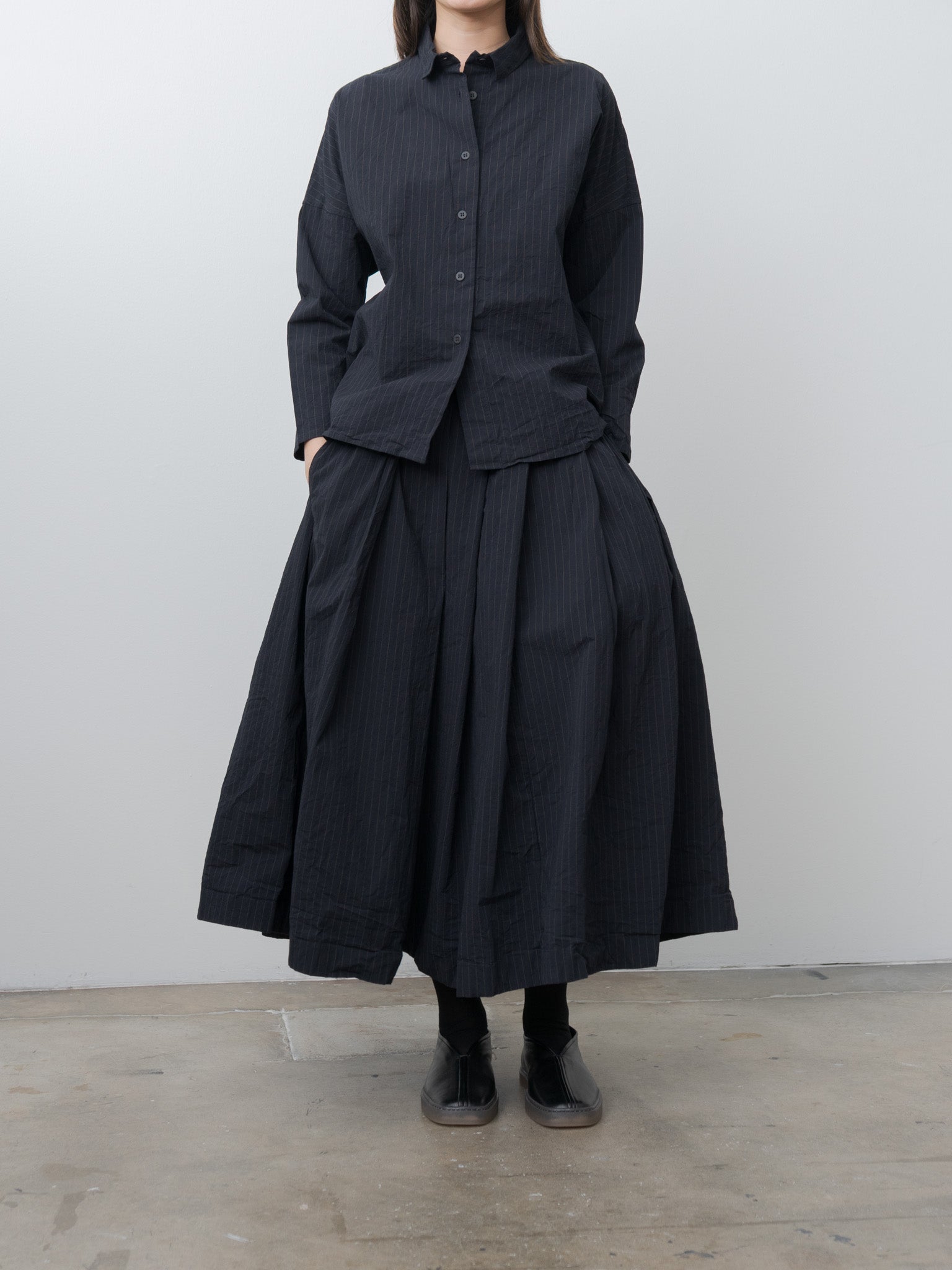 Namu Shop - Bergfabel Tina Shirt - Pinstripe
