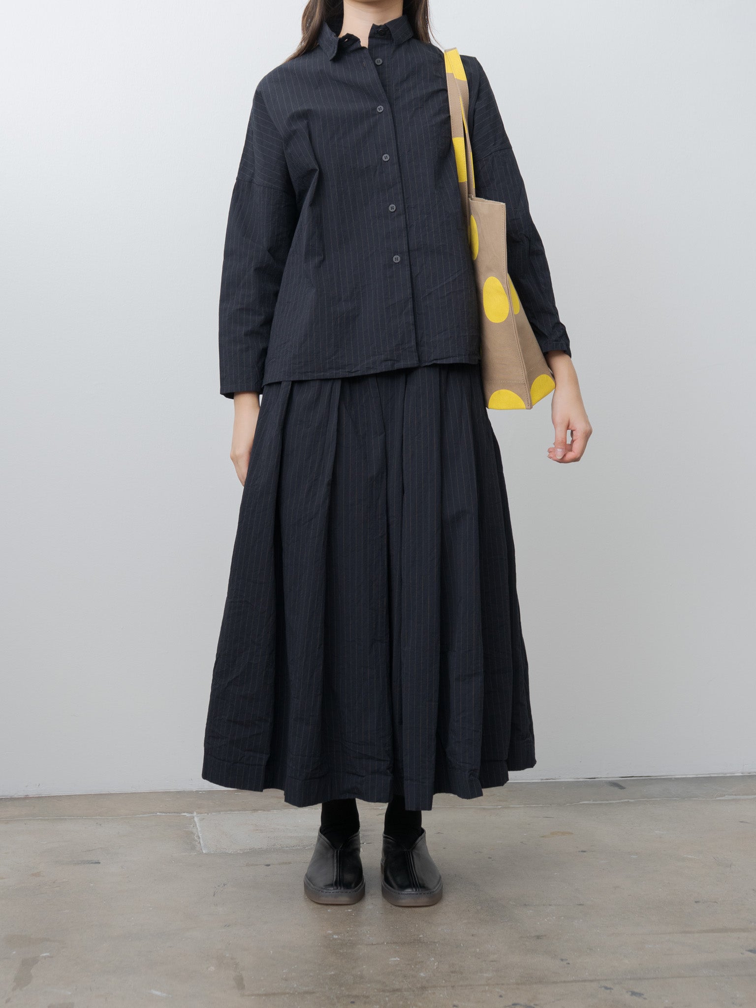 Namu Shop - Bergfabel Tina Shirt - Pinstripe