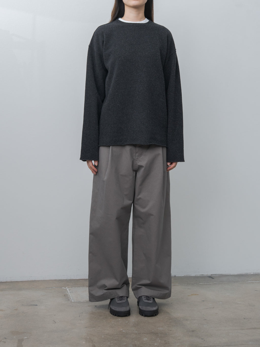 Namu Shop - Sofie D'Hoore MILES Sweater YCOM - Anthracite