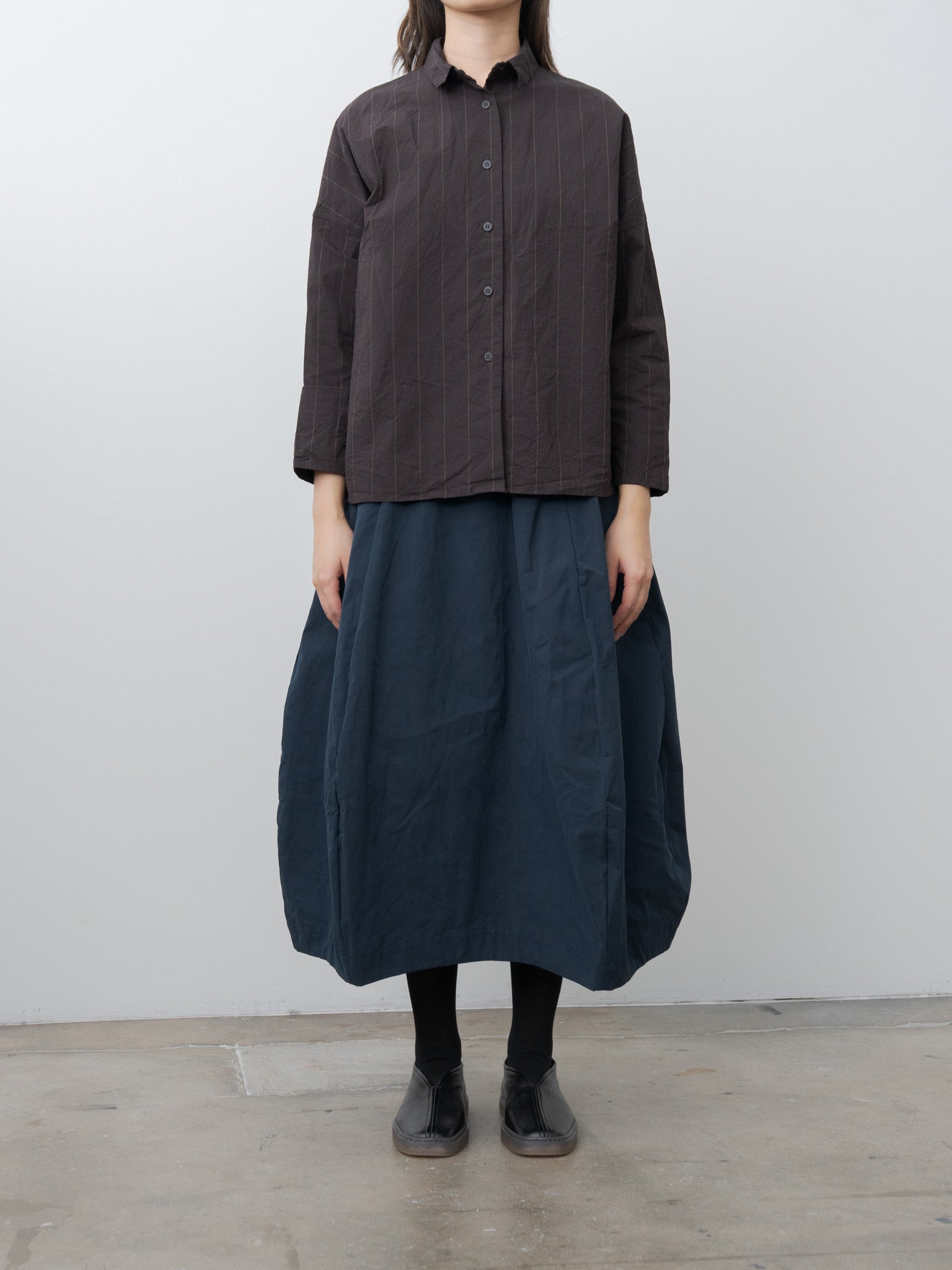 Namu Shop - Bergfabel Tina Shirt - Eggplant