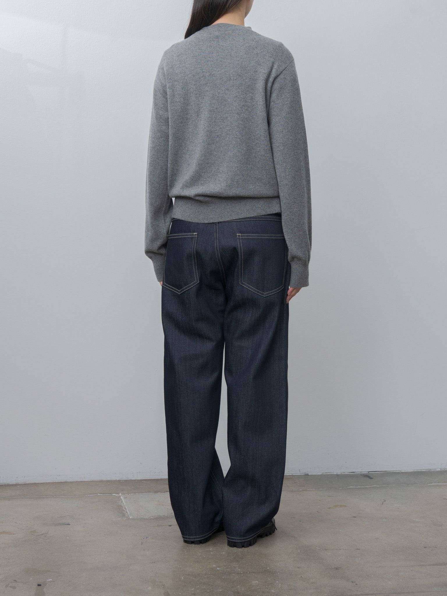 Namu Shop - Sofie D'Hoore MINOS Sweater - Metal Melange