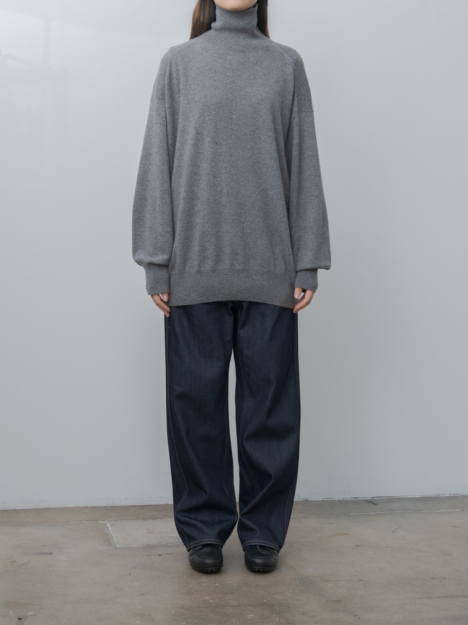 Namu Shop - Sofie D'Hoore MANUEL Sweater - Metal Melange