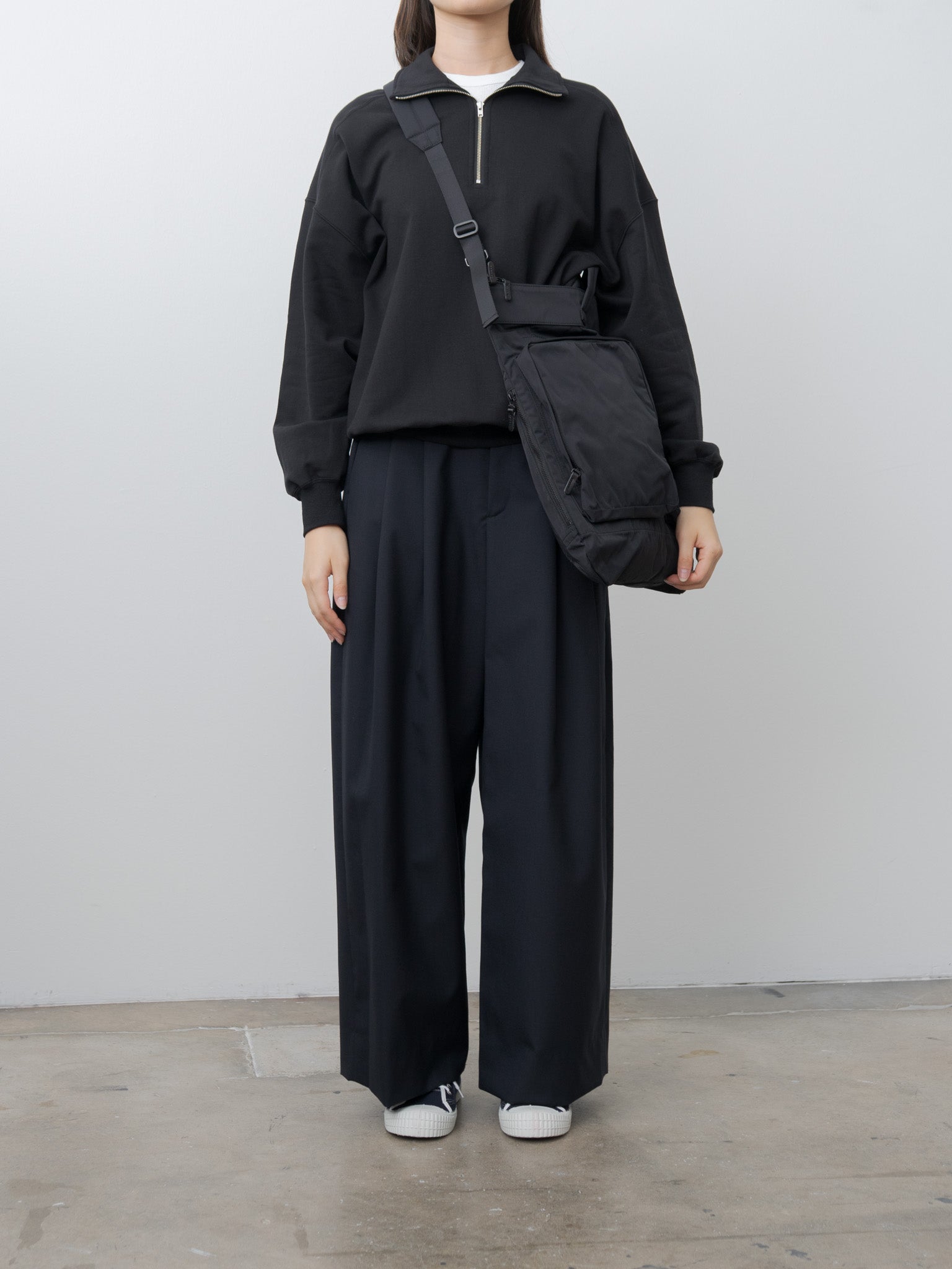 AMIACALVA アミアカルヴァ GABARDINE HELMETBAG 白 AMIACALVA(アミアカルヴァ) / HELMET BAG