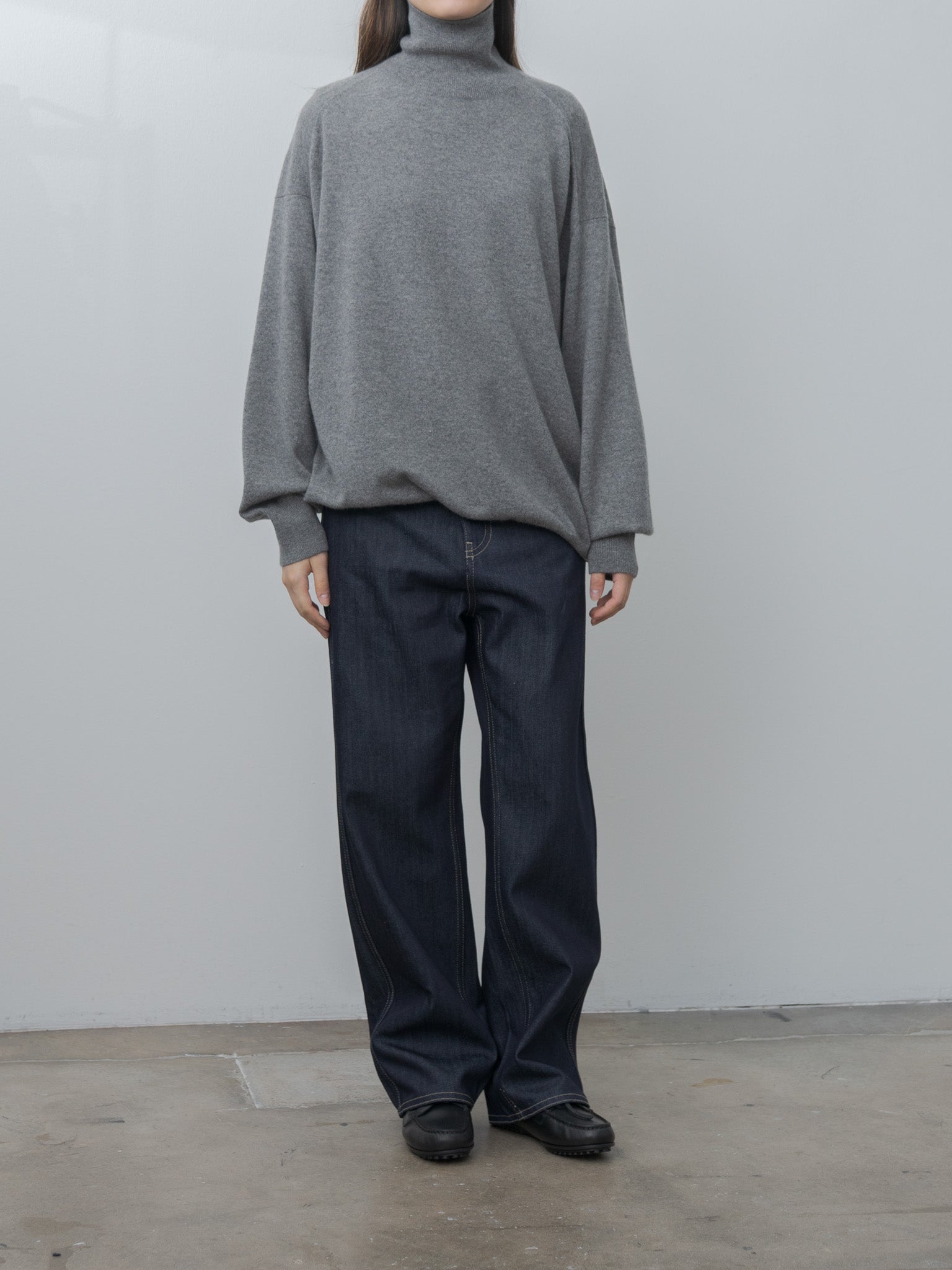 Namu Shop - Sofie D'Hoore MANUEL Sweater - Metal Melange