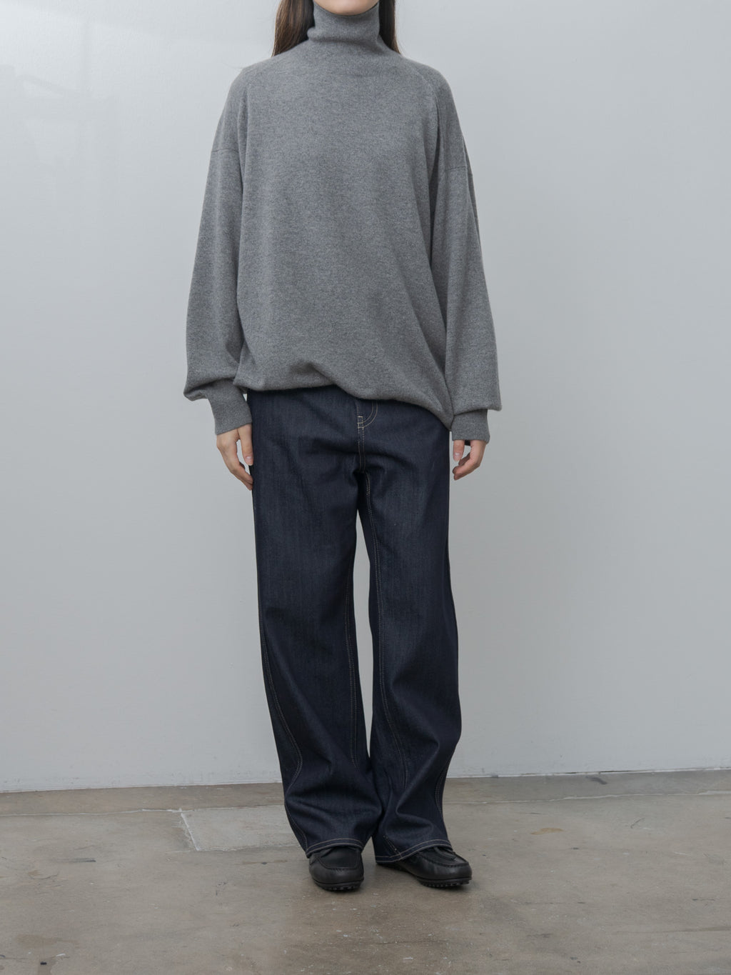 Namu Shop - Sofie D'Hoore MANUEL Sweater YCASH - Metal Melange