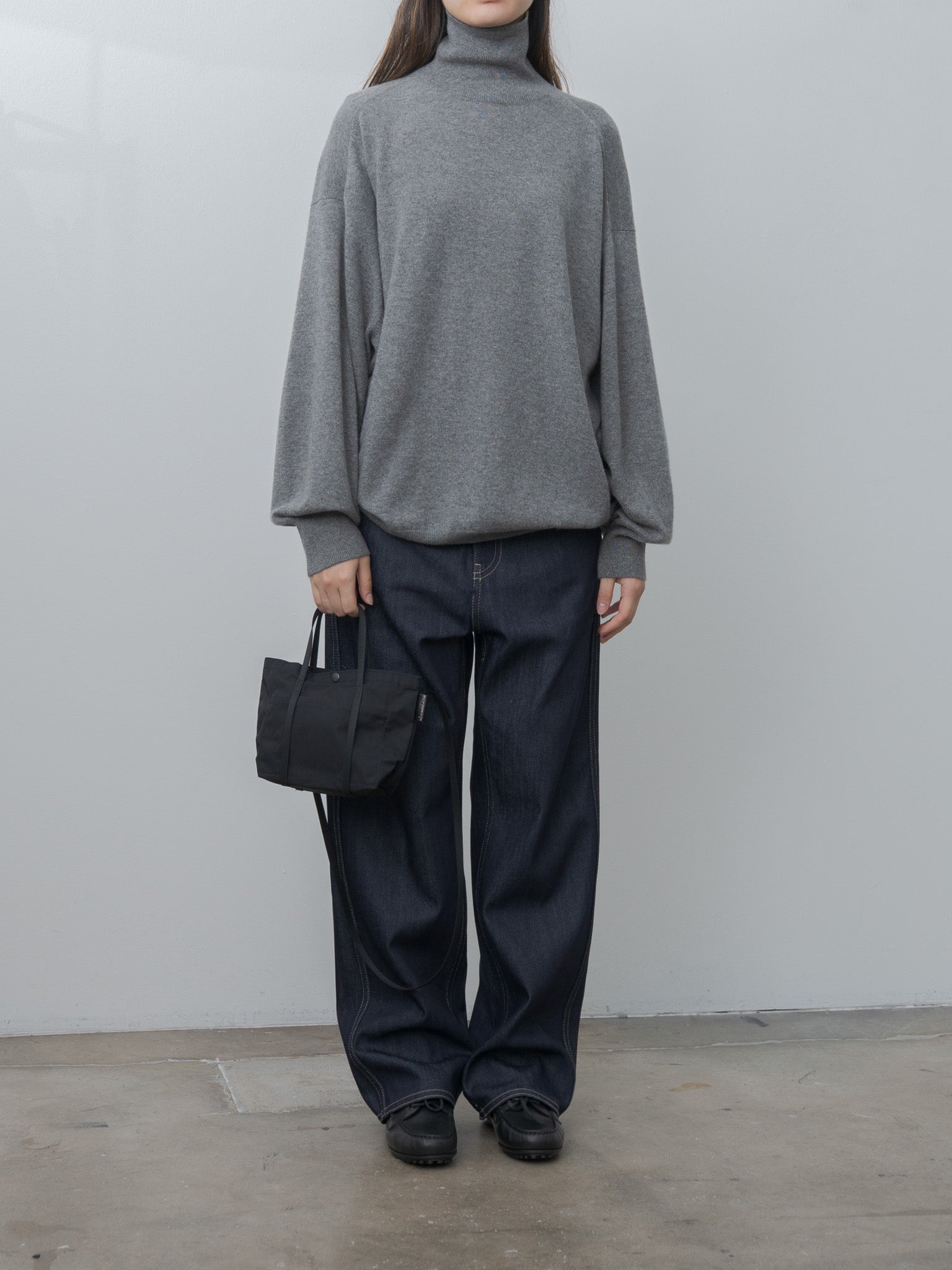 Gabardine 2-Way Shoulder Portable S - Black
