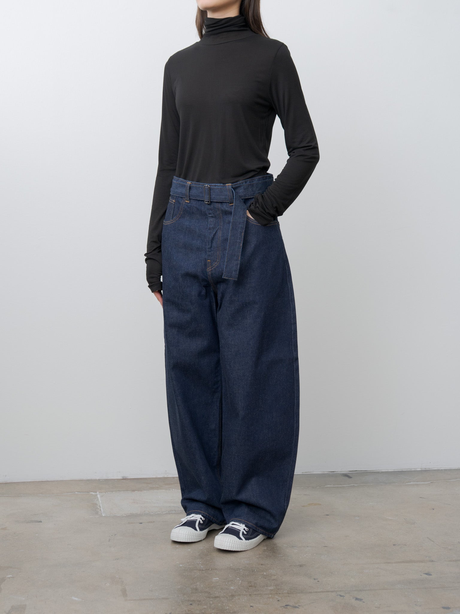 Namu Shop - Studio Nicholson Cahun Denim Pant - Indigo