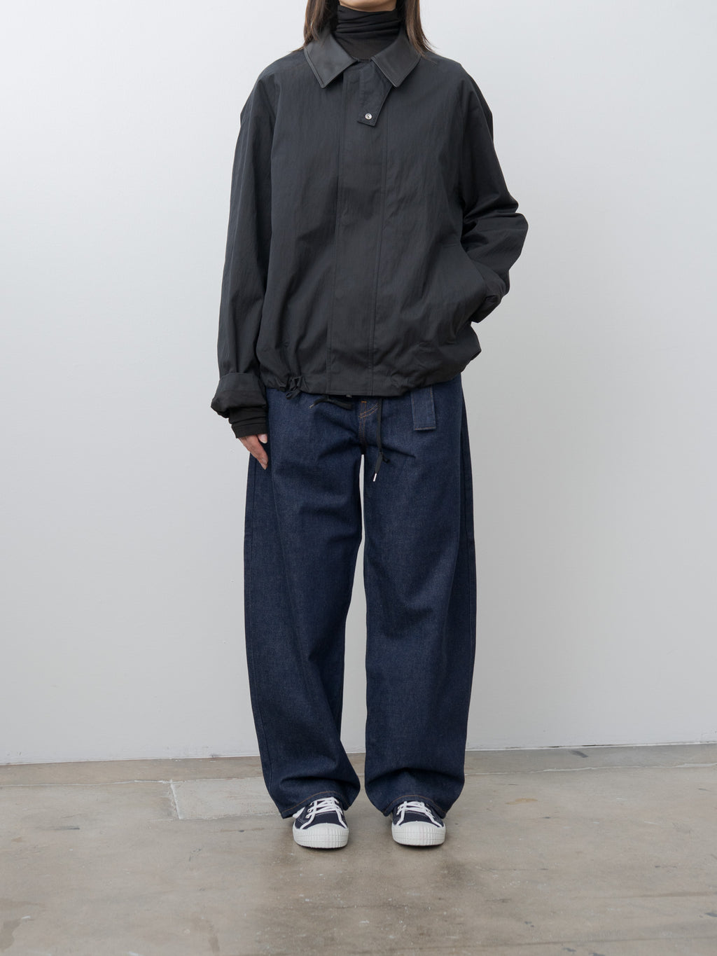 Namu Shop - Studio Nicholson Dani Jacket - Washed Black