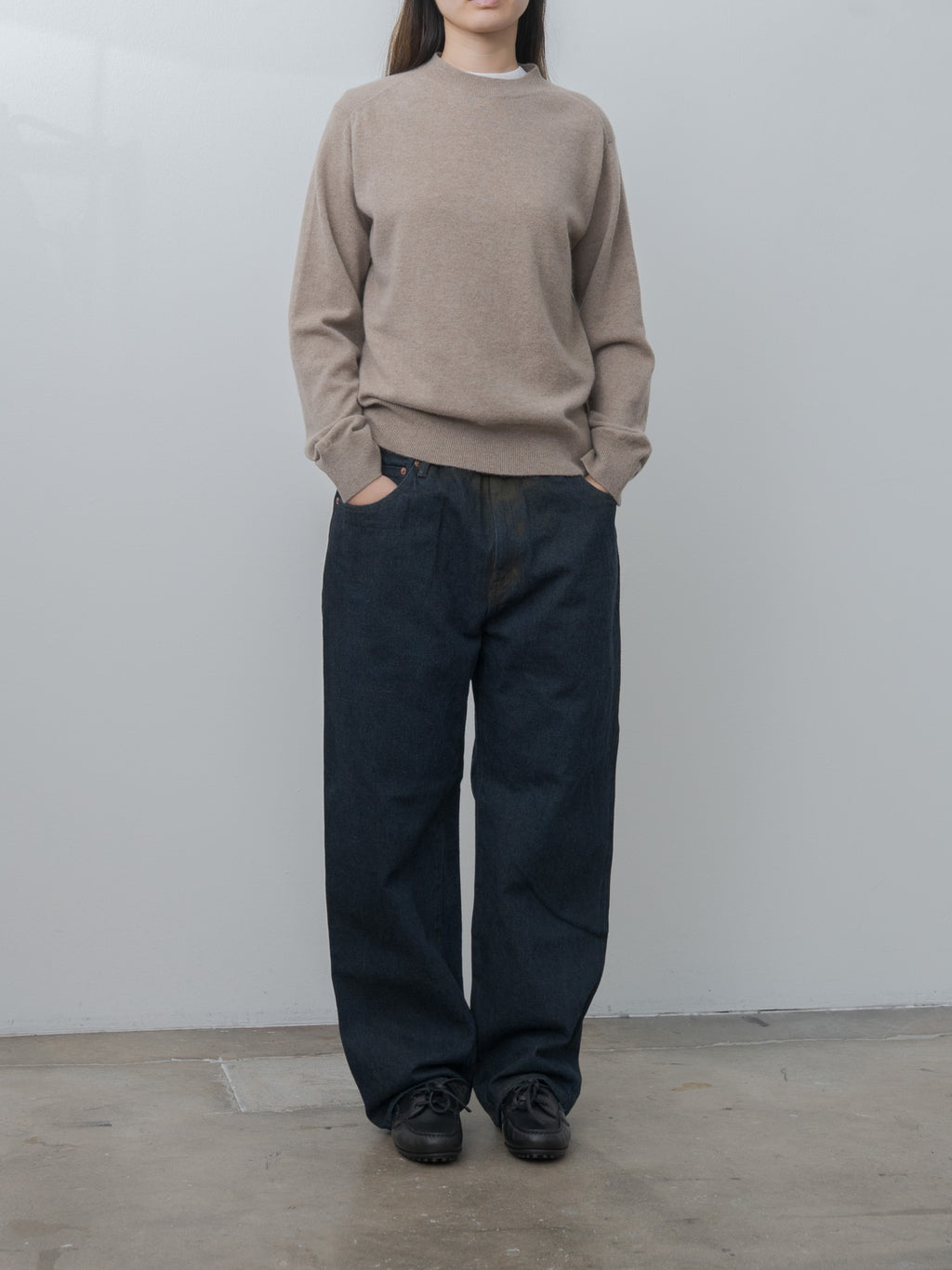 Namu Shop - Sofie D'Hoore MINOS Sweater YCASH - Sahara Melange