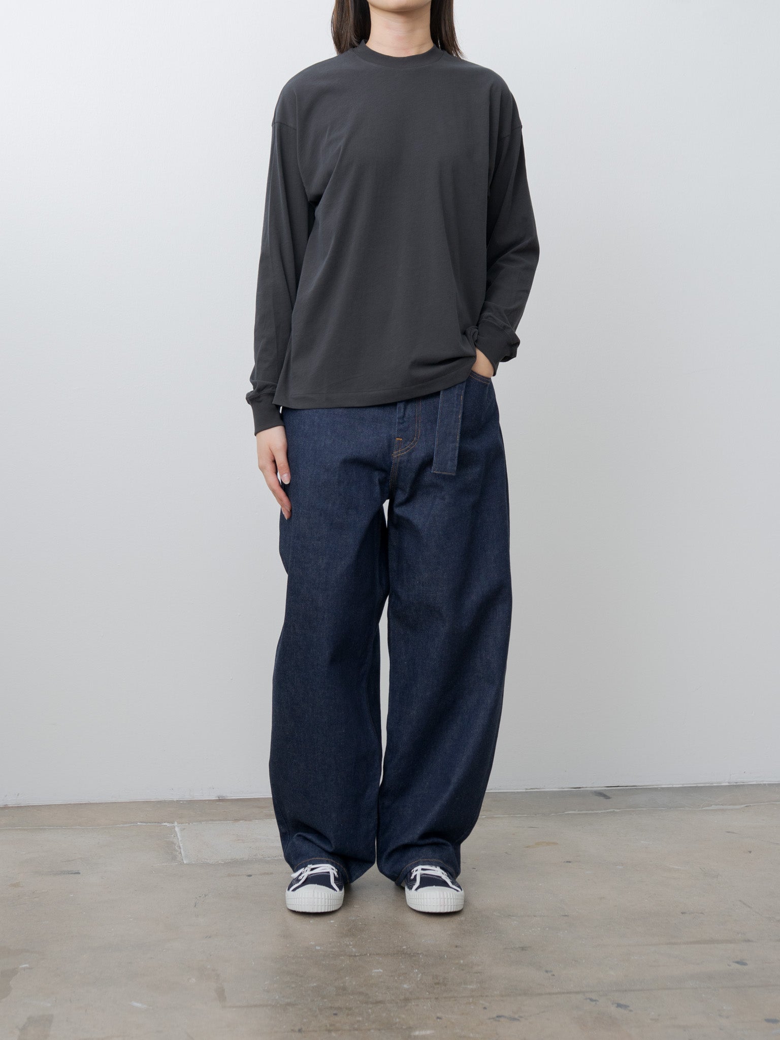 Namu Shop - Studio Nicholson Cahun Denim Pant - Indigo